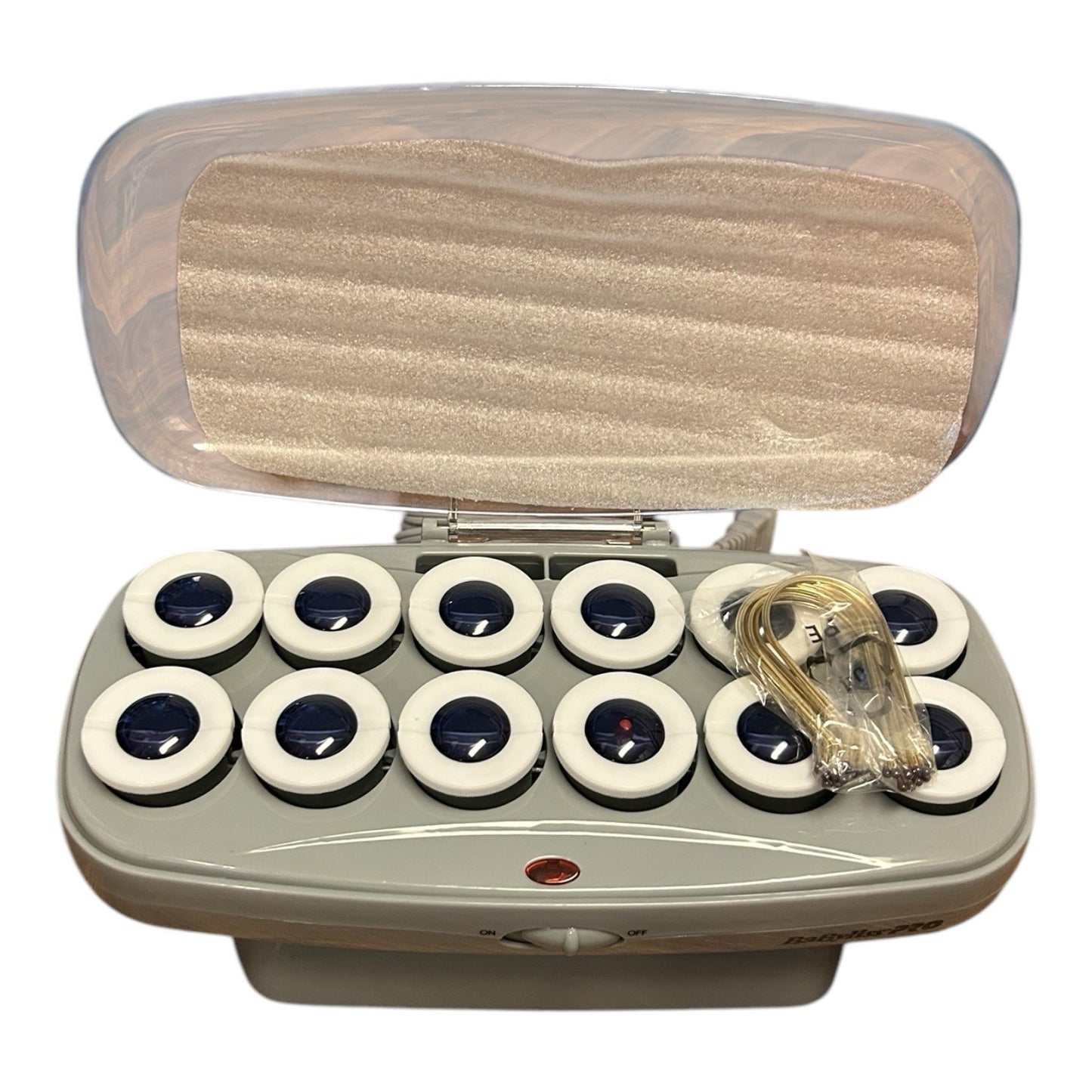 Babyliss Curlers Hot Roller Pro – Ceramic Hair Setter with Infrared Heat, BABCHV15