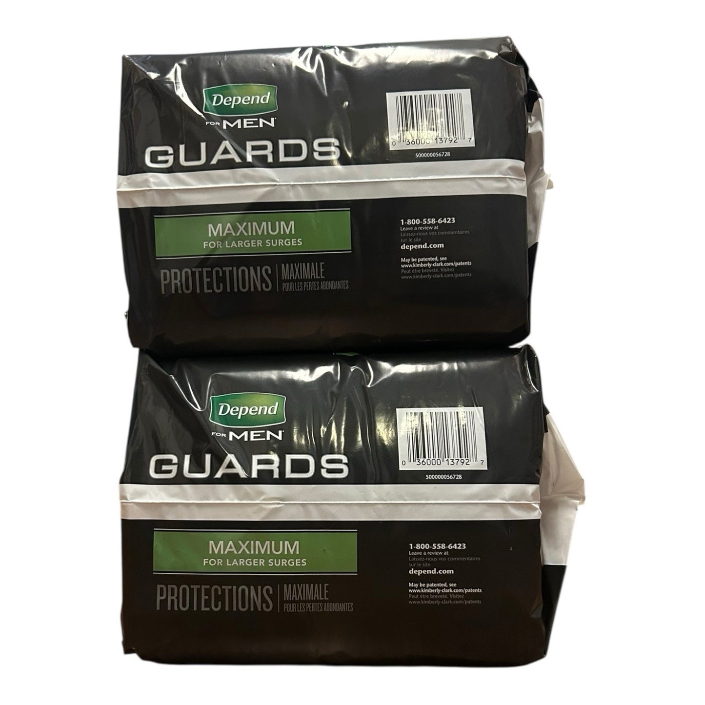 Depend Guards for Men 2X 52ct Maximum Absorbency