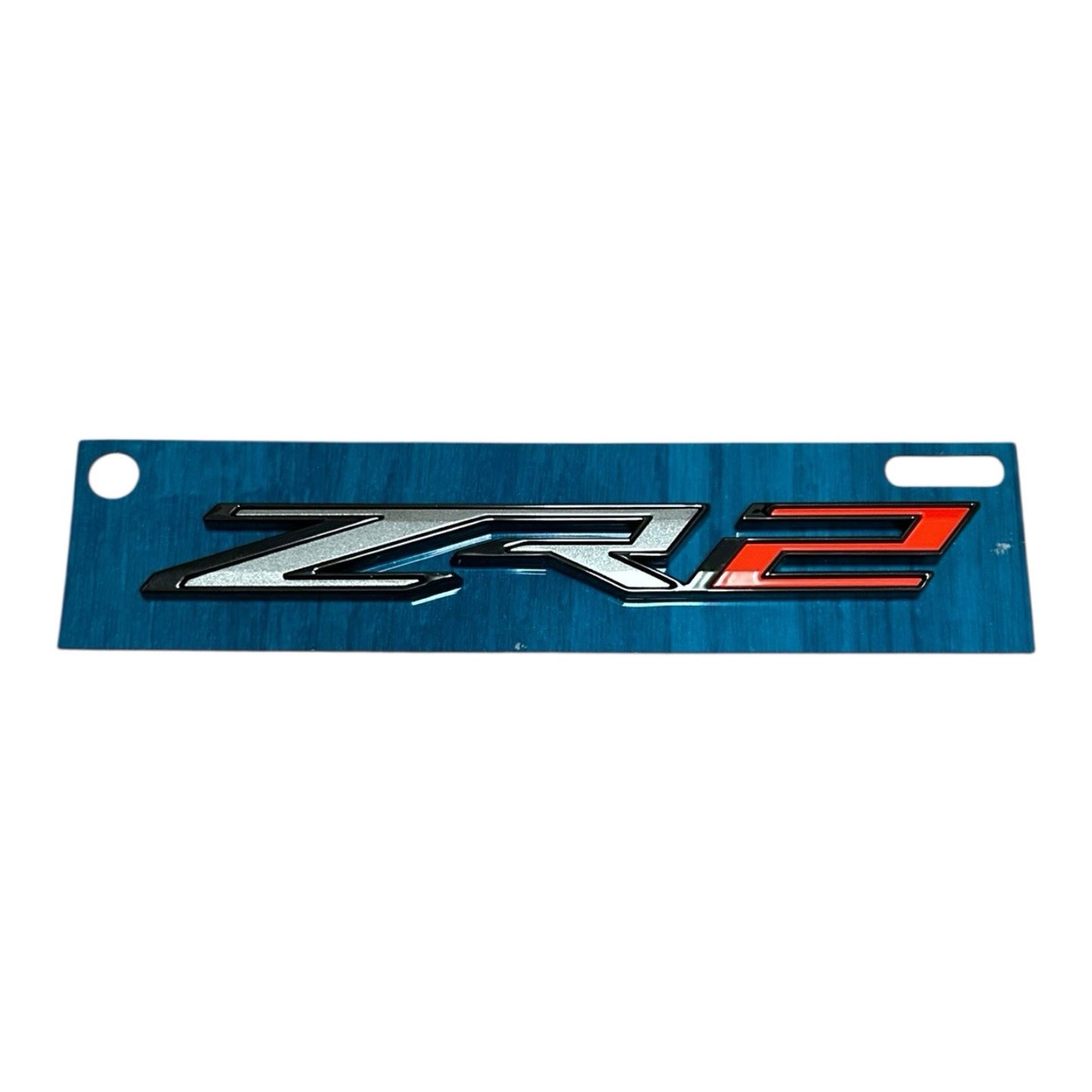 Gloss Black Red ZR2 Emblem for 2022–2025 Silverado 1500