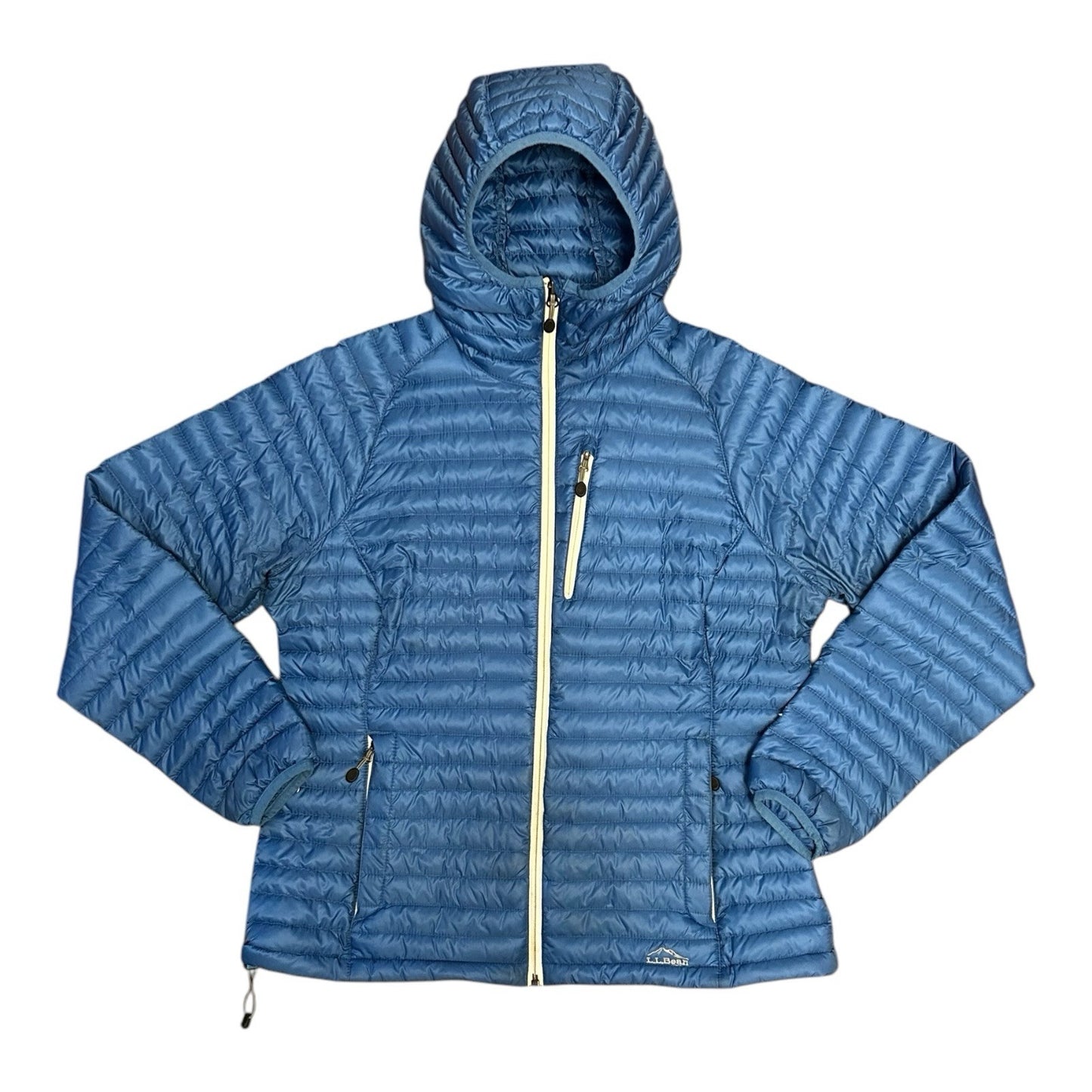 L.L. Bean 850 Down Packable Jacket Women’s Large Blue DownTek #297794