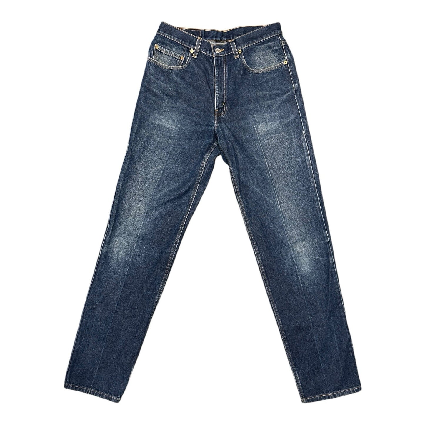 Levis 550 Jeans 34x36 Blue Denim Relaxed Fit Straight Leg Medium Wash