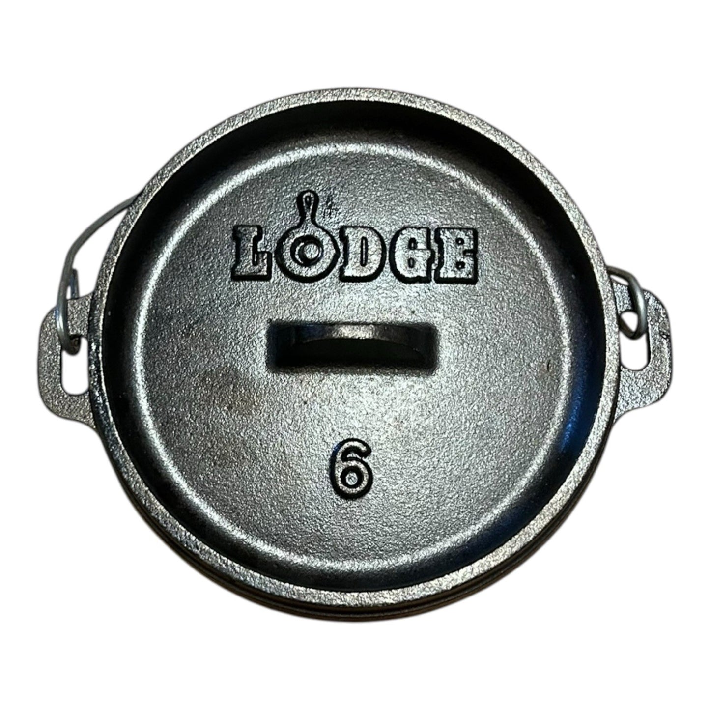 Lodge Cast Iron 6” Camp Dutch Oven