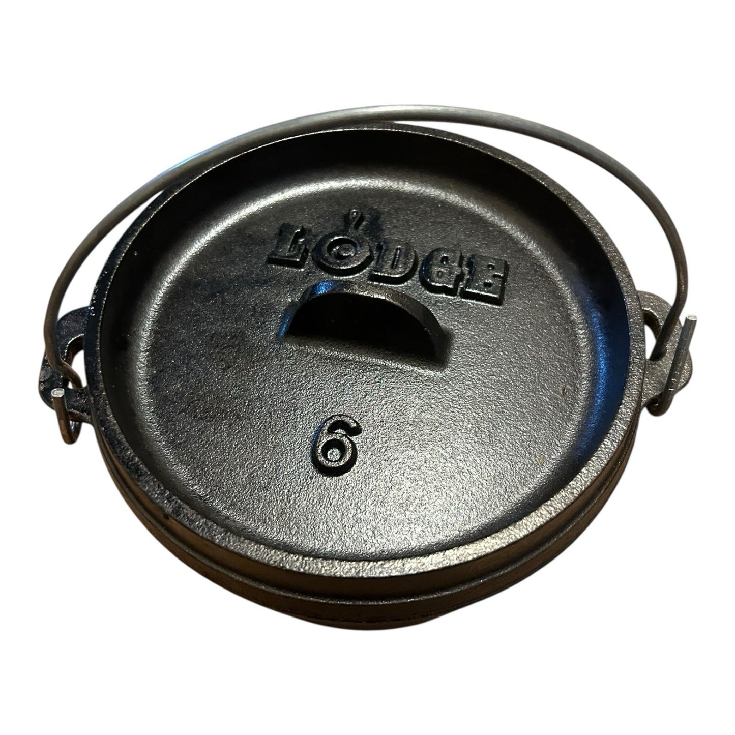 Lodge Cast Iron 6” Camp Dutch Oven