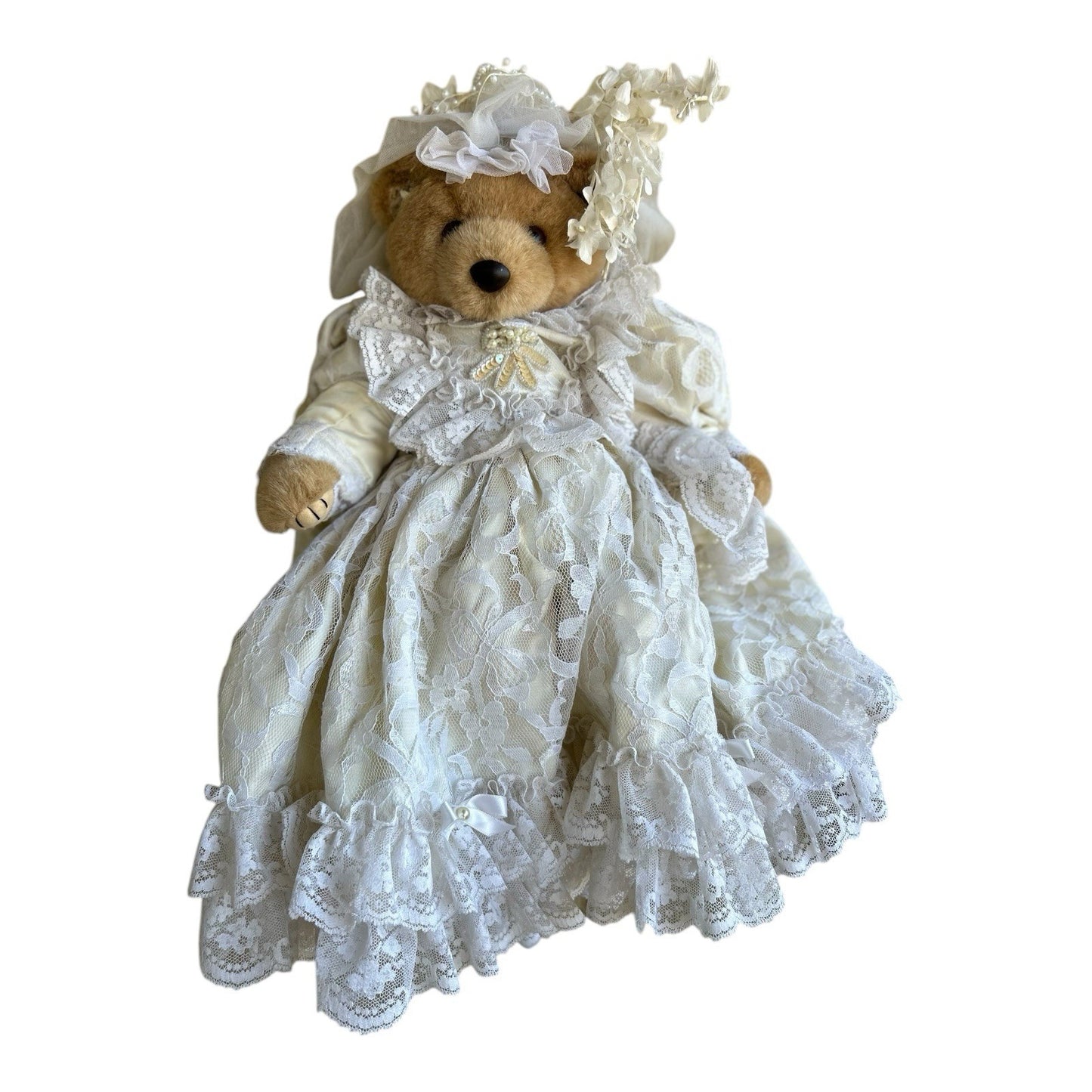 Lot of 3 Vintage Bearly People Dolls