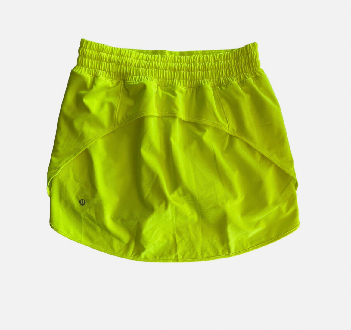 Lululemon Hotty Hot High-Rise Skirt Long – Size 2, Highlighter Yellow