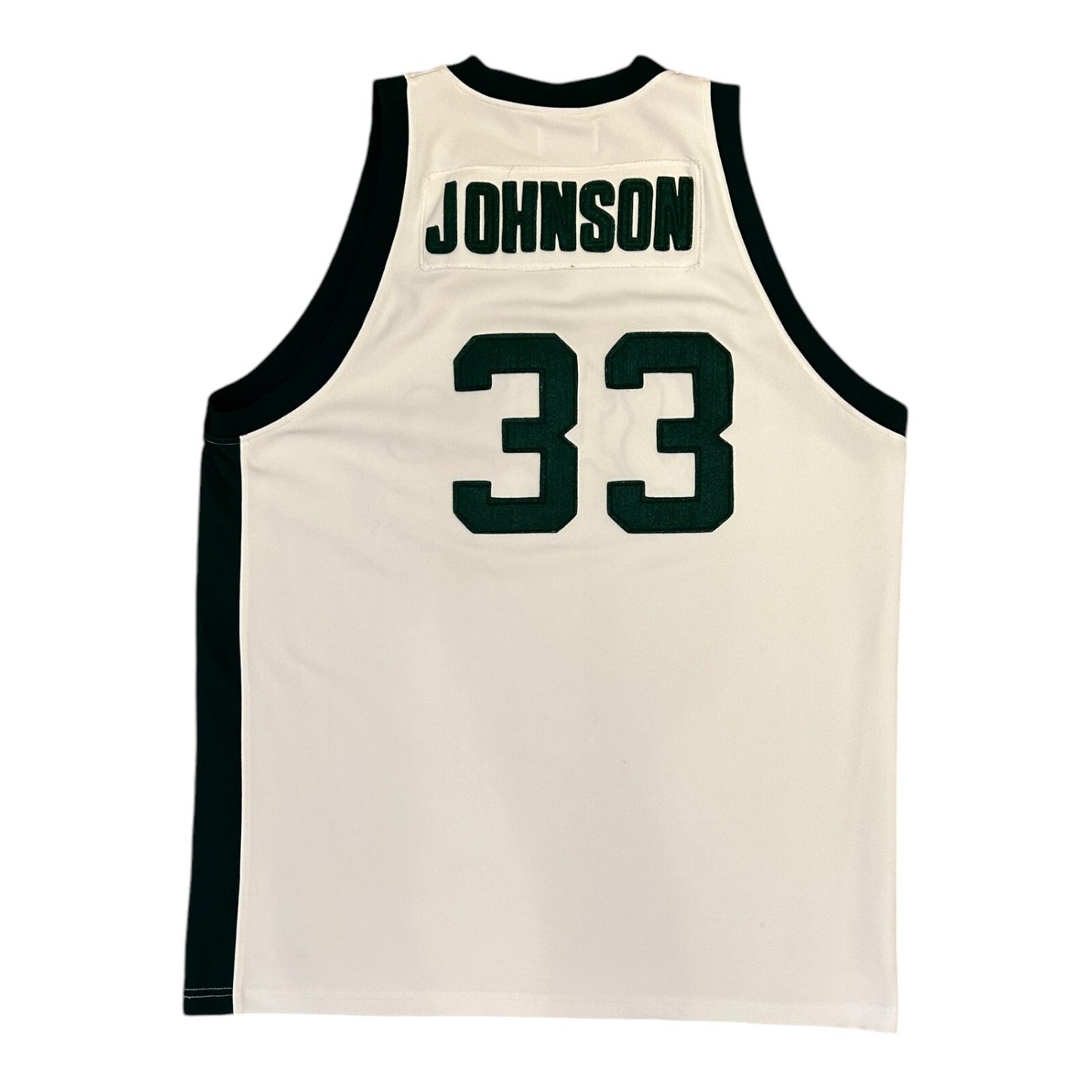 Magic Johnson #33 Michigan State Throwback Jersey Size 56 Signature Series
