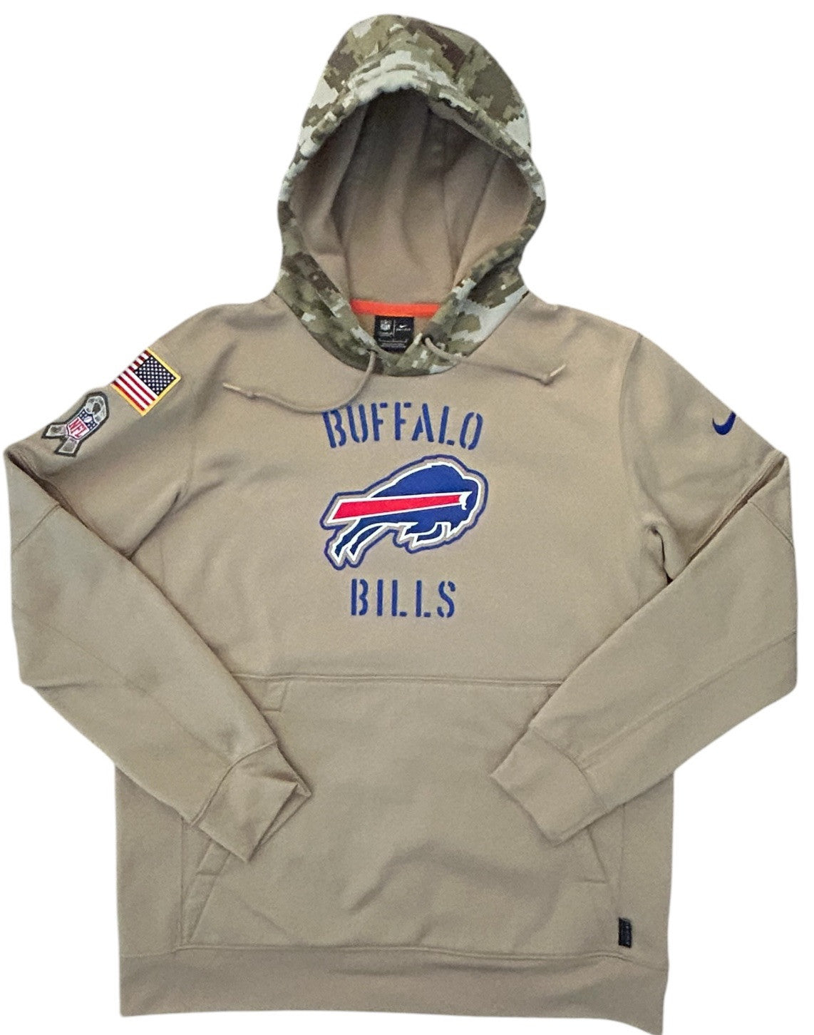 Nike Buffalo Bills Salute to Service Hoodie Large