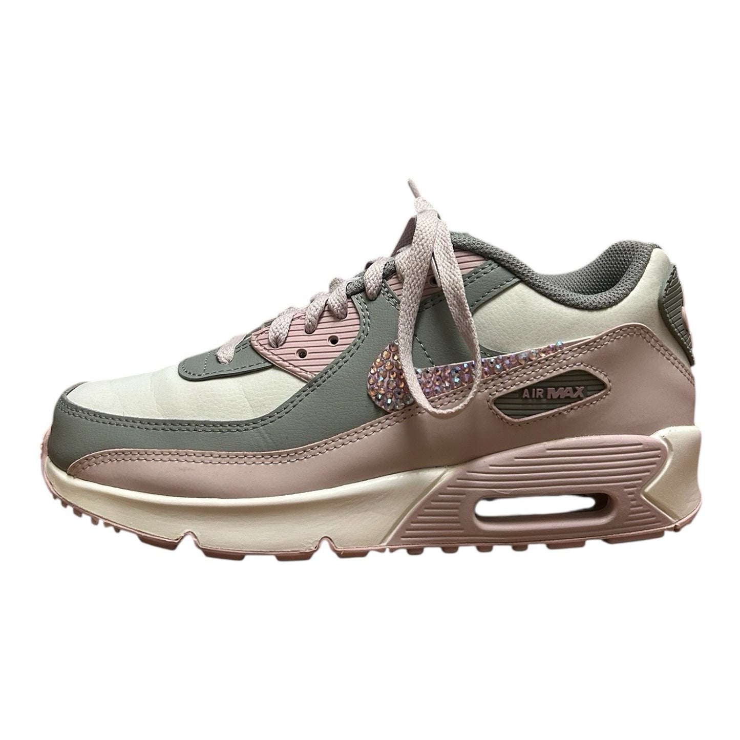 Nike Air Max 90 leather GS Iced Lilac Size 7Y CD6864-002