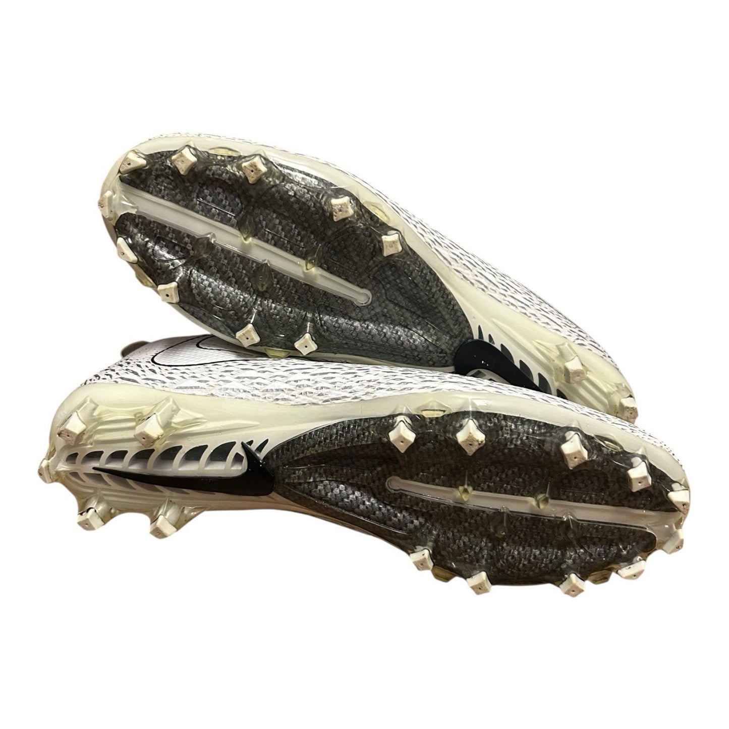 Nike Vapor Untouchable Pro Football Cleats Size 12 White 833385-111