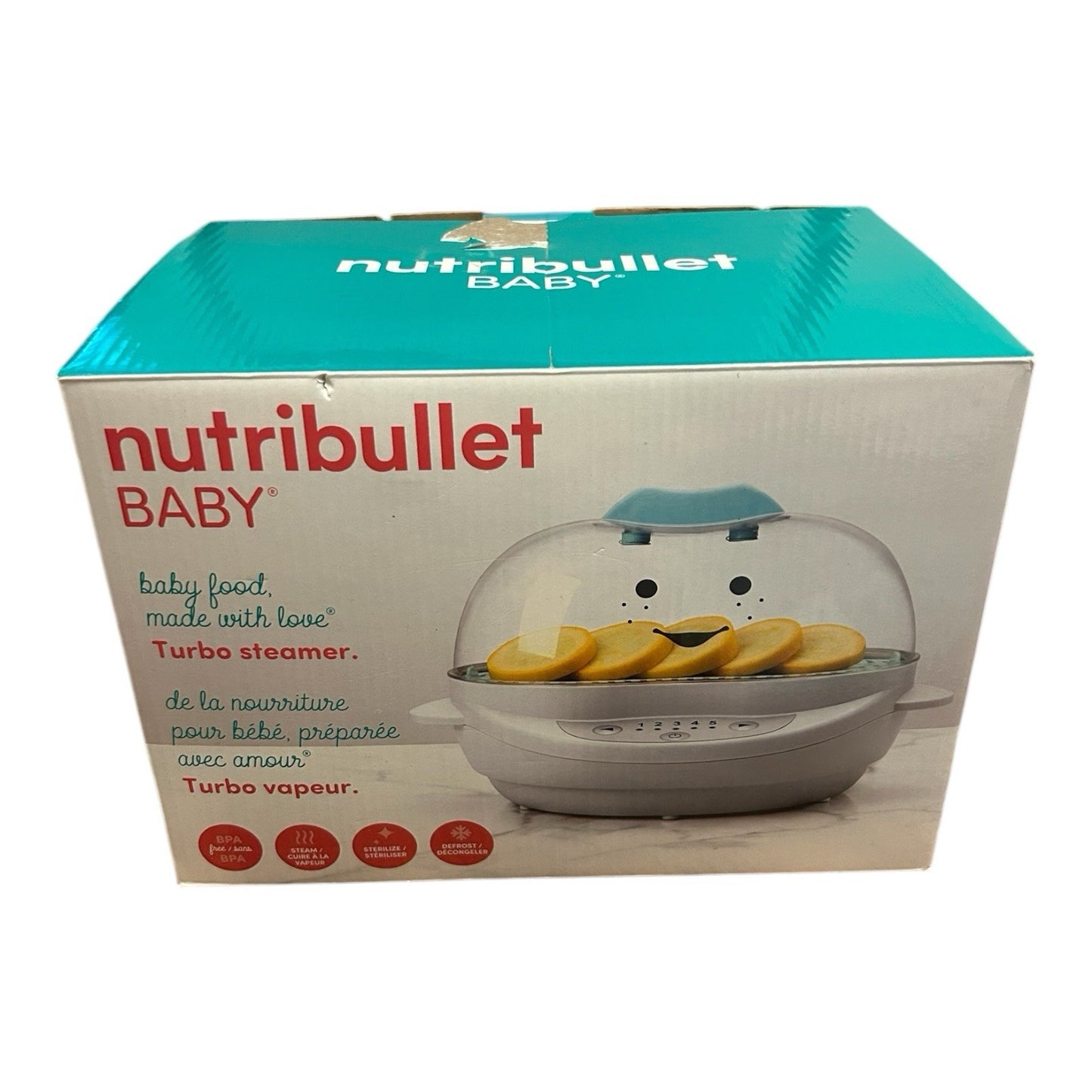 Nutribullet Baby Turbo Steamer – Multi-Use 5