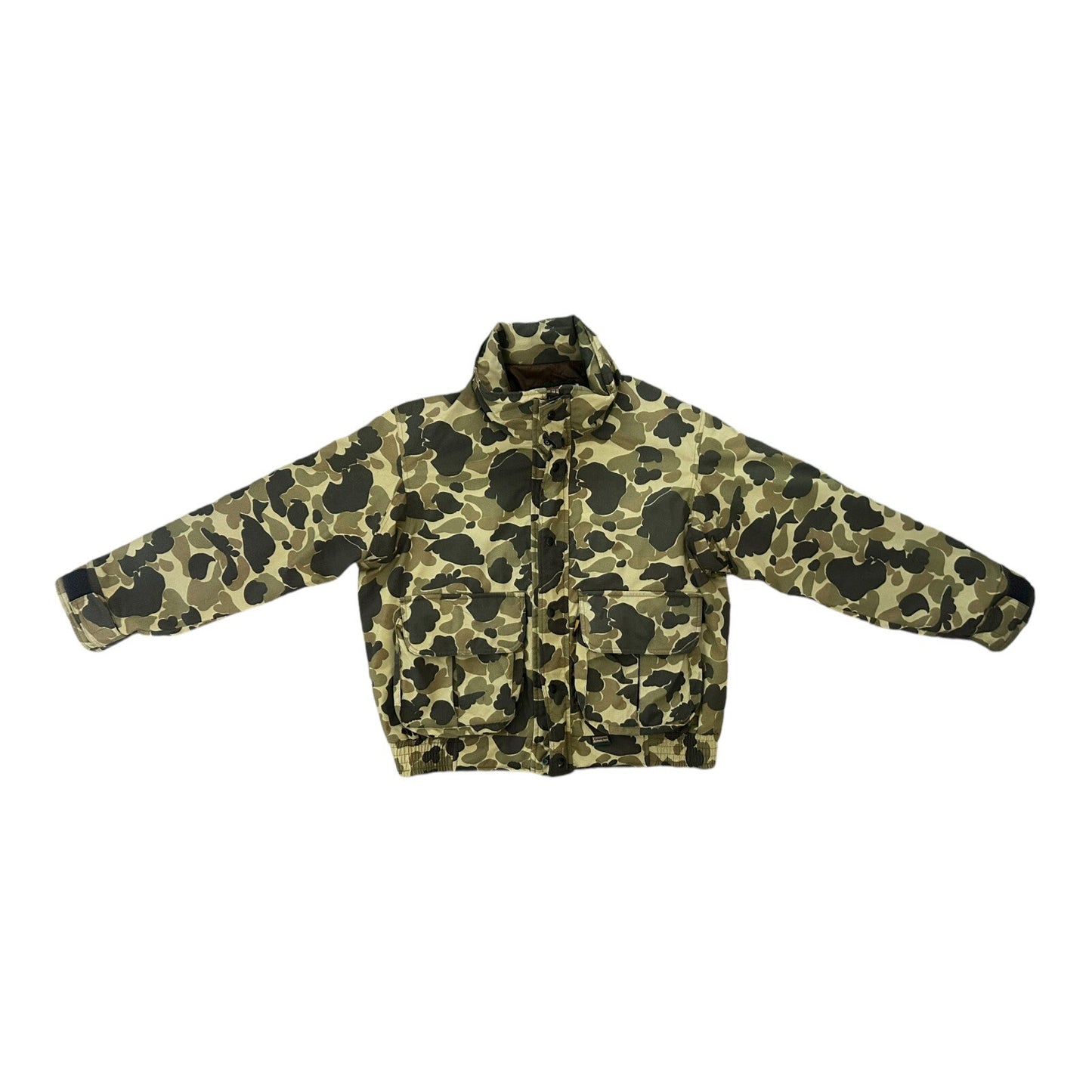 Remington Vintage GORE-TEX Duck Camo Full Zip Bomber Hunting Jacket XL