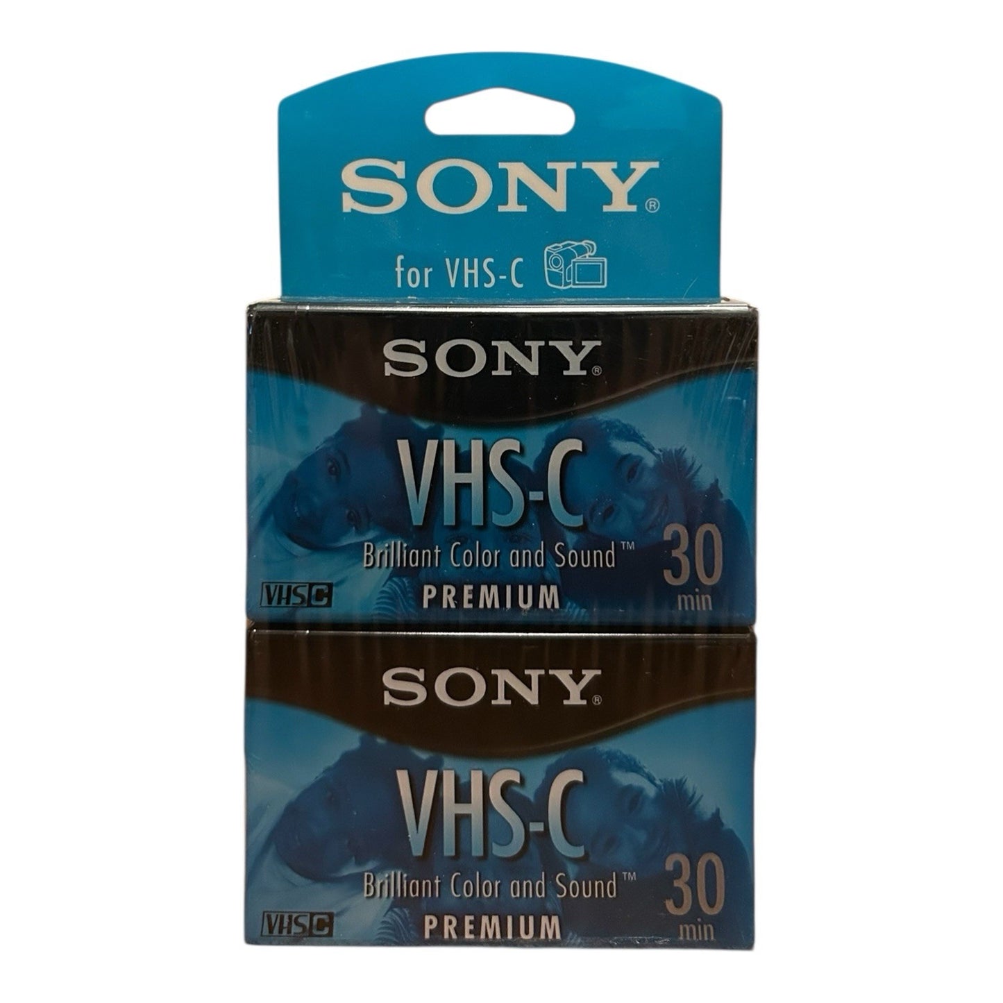 Sony VHS-C Camcorder Tapes Lot Of 2 SP 30 Min