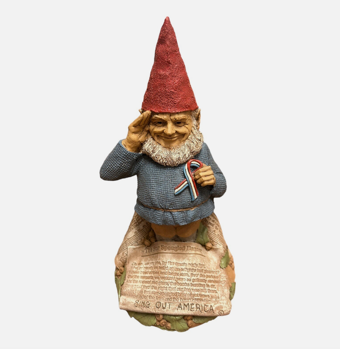 Tom Clark Gnome “Star Spangled Banner” – #3487, 2001