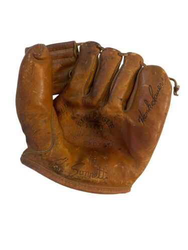 Vintage Hank Sauer Sonnet Baseball Glove