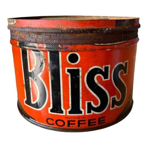 Vintage Maxwell House Bliss Coffee Tin