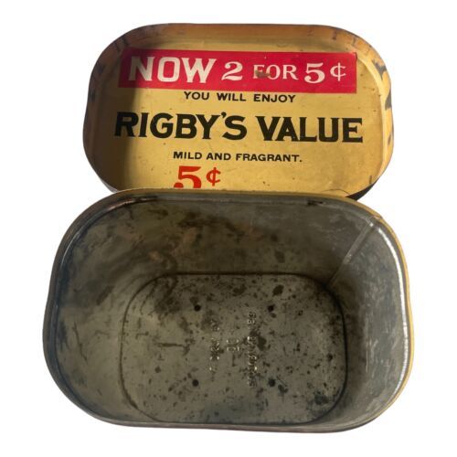 Vintage Rigby’s Cigar Tin