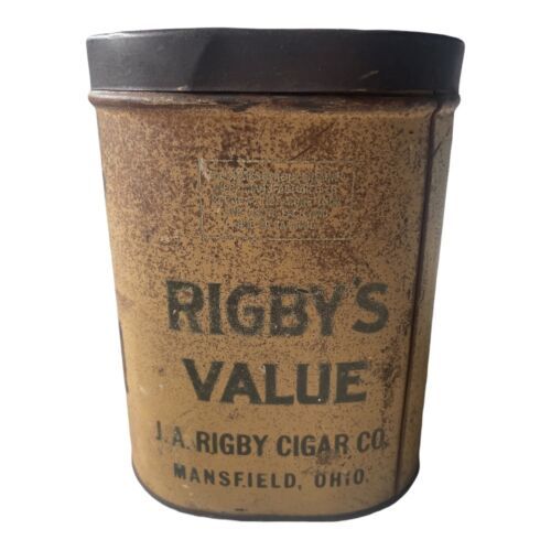 Vintage Rigby’s Cigar Tin