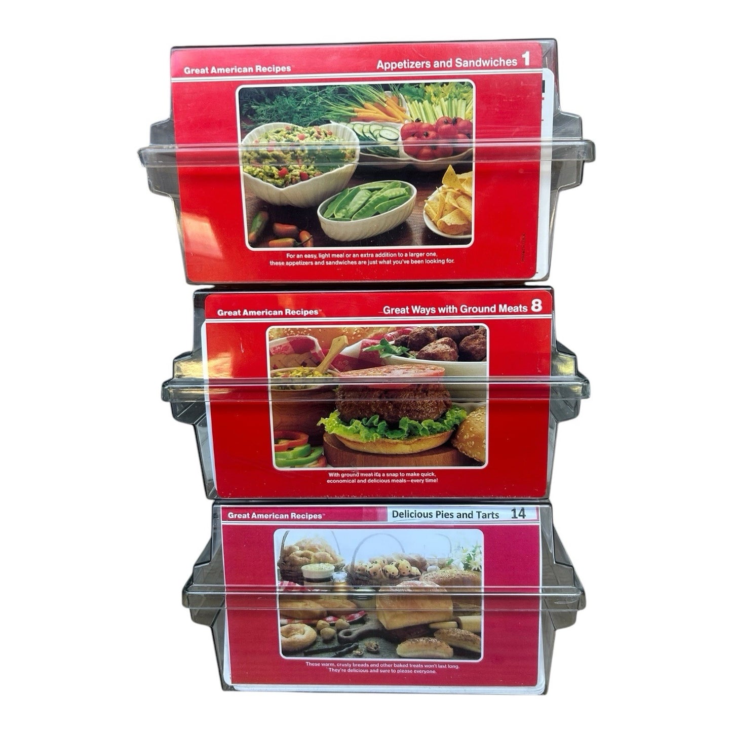 Vintage Great American Recipes Cards