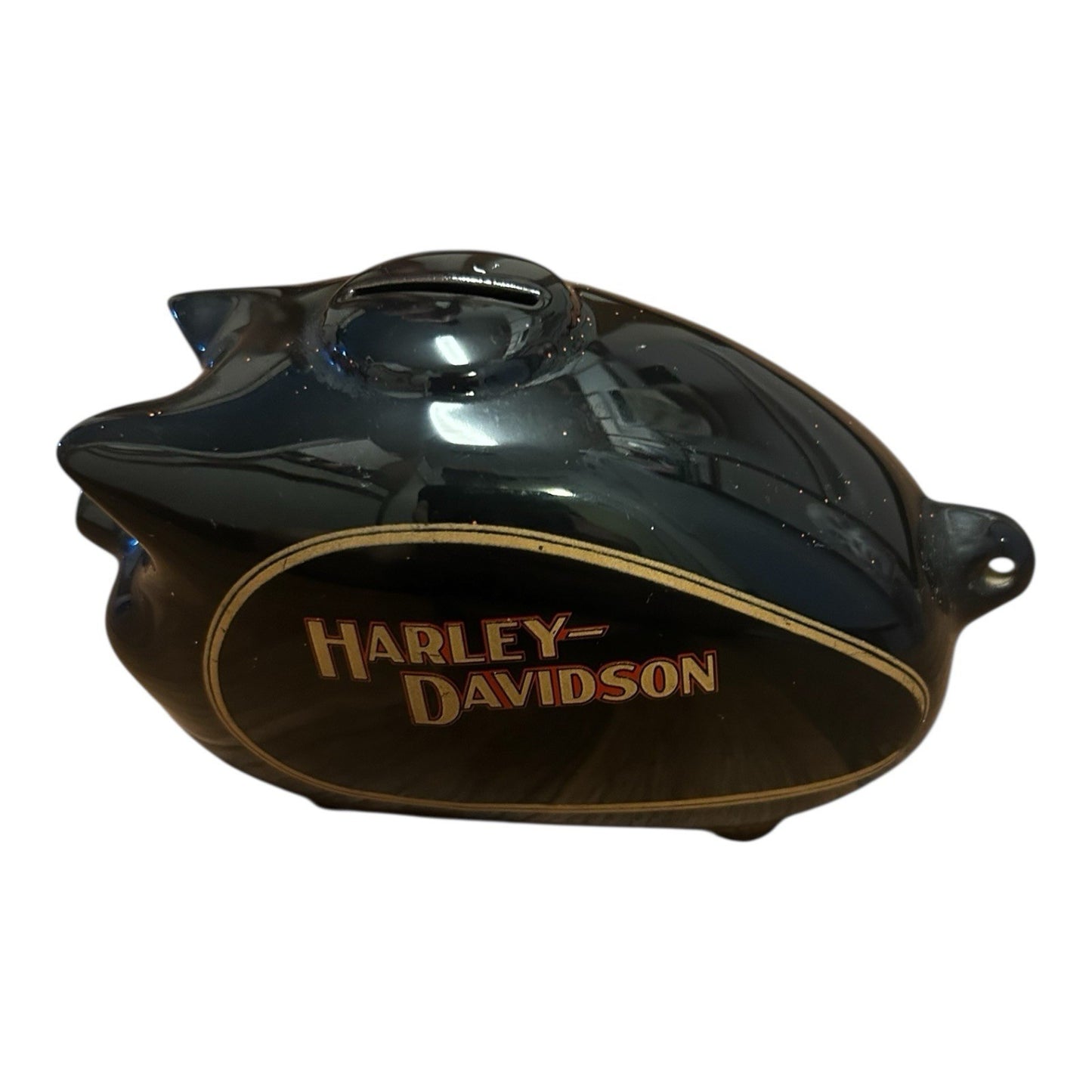 Vintage Harley-Davidson Hog Gas Tank Piggy Bank