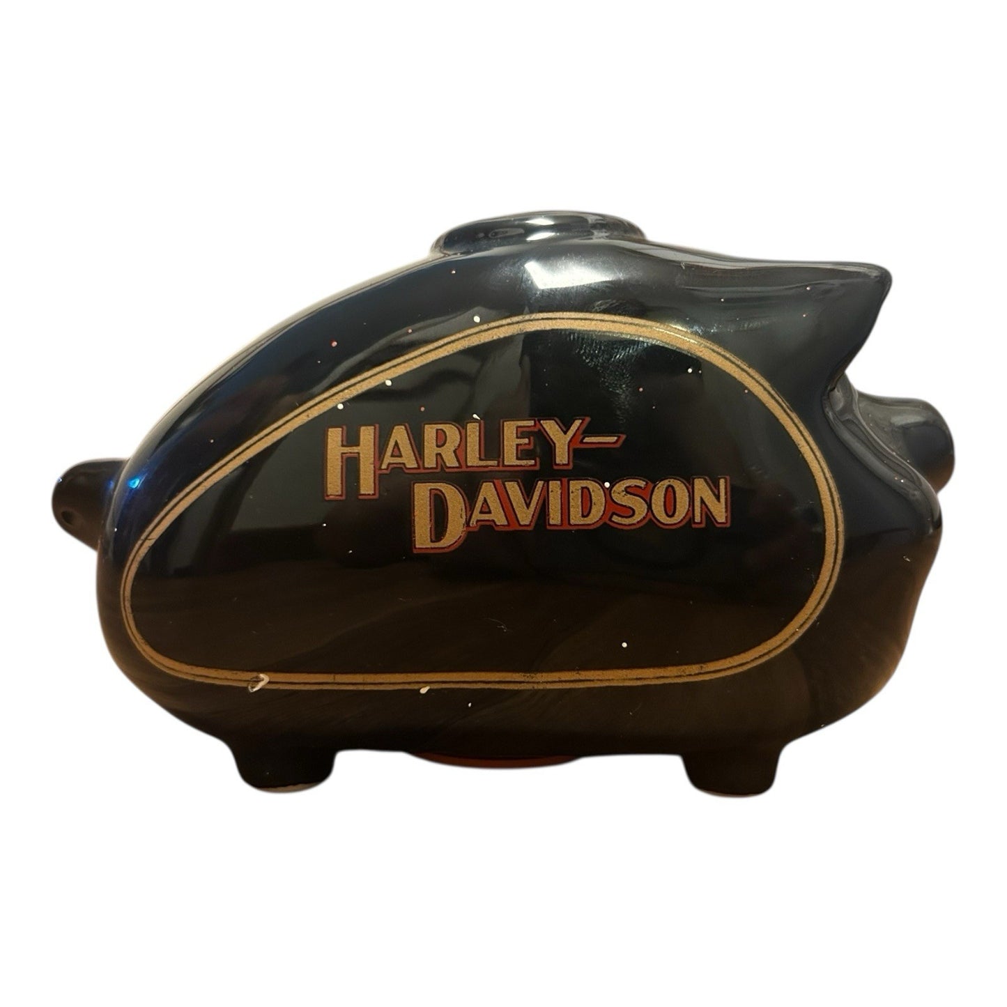 Vintage Harley-Davidson Hog Gas Tank Piggy Bank