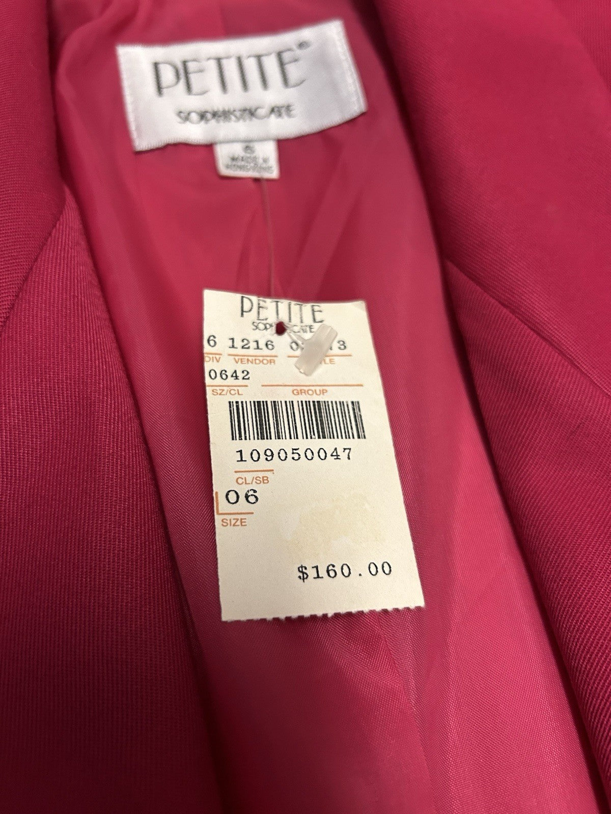 Vintage Petite Sophisticate Women’s Blazer