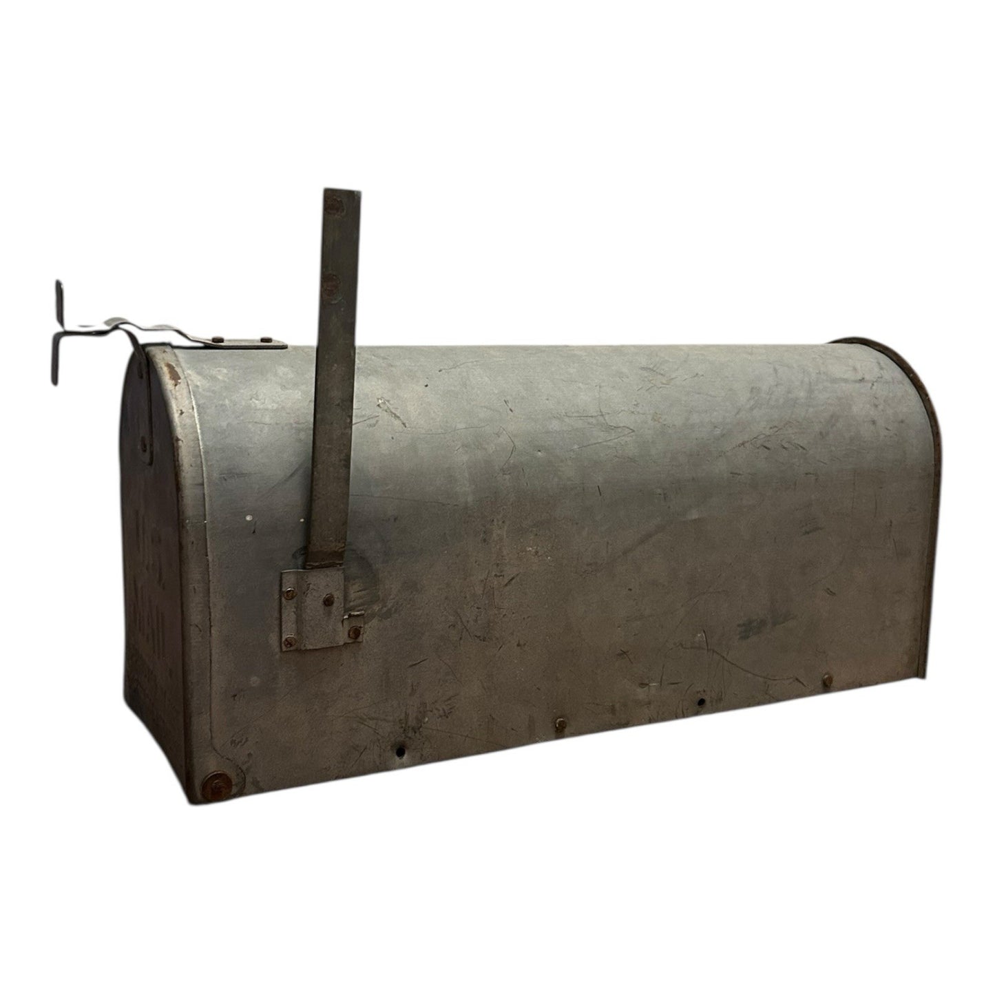 Vintage Sears & Roebuck Galvanized Steel Mailbox Chicago 19x9x7
