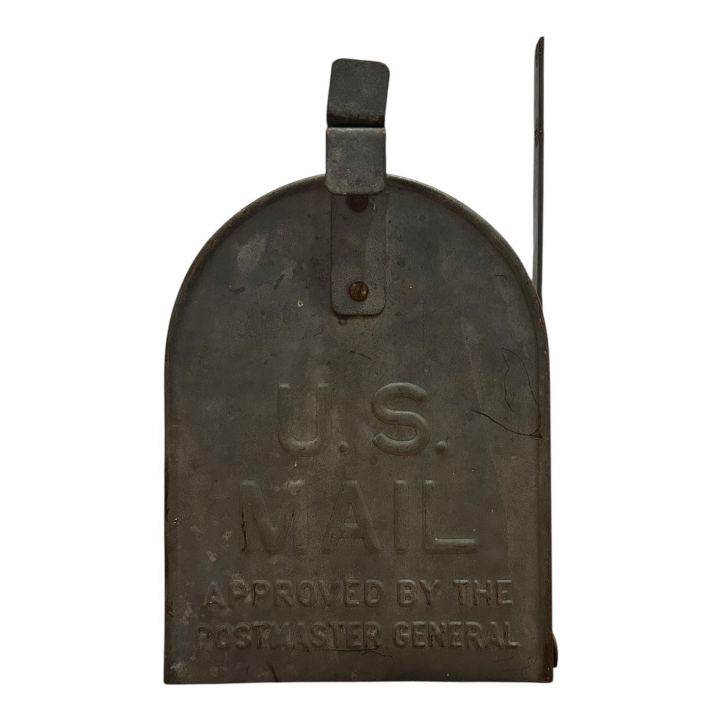 Vintage Sears & Roebuck Galvanized Steel Mailbox Chicago 19x9x7