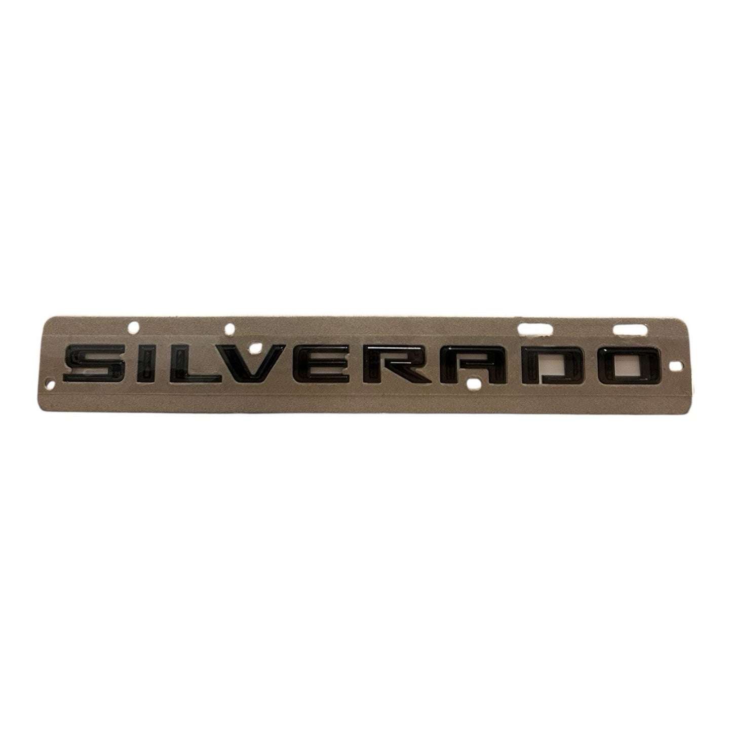 2019–2023 Chevy Silverado Rear Black Emblem OEM