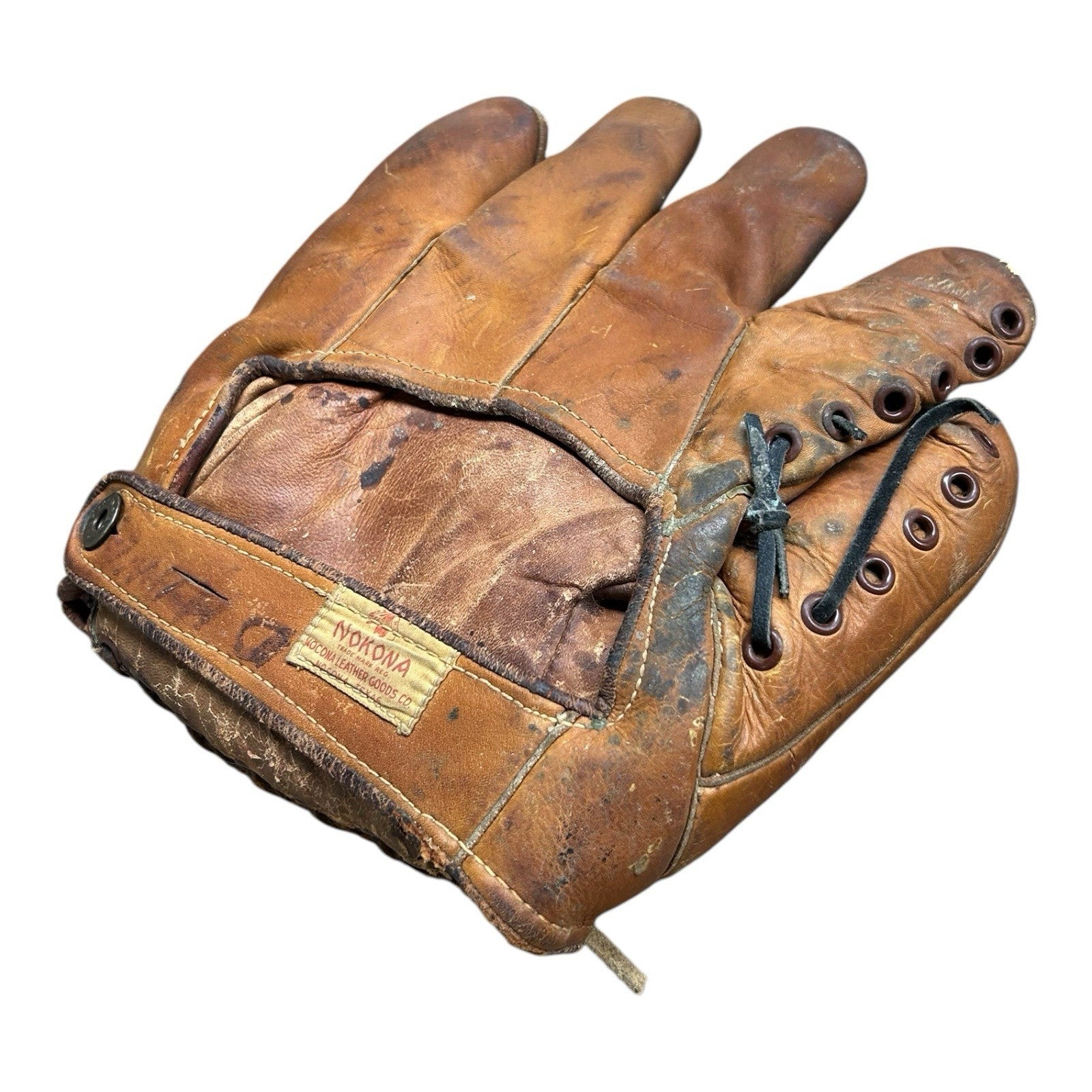 Vintage Nokona G18 Baseball Glove – Larry Gilbert Model