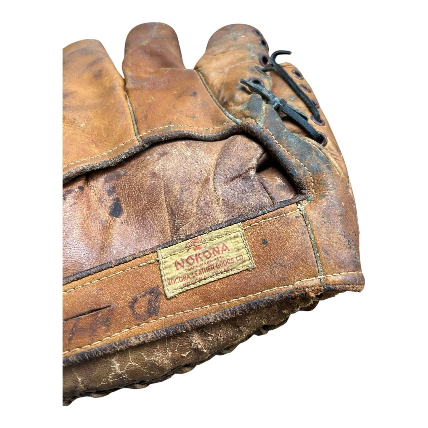 Vintage Nokona G18 Baseball Glove – Larry Gilbert Model