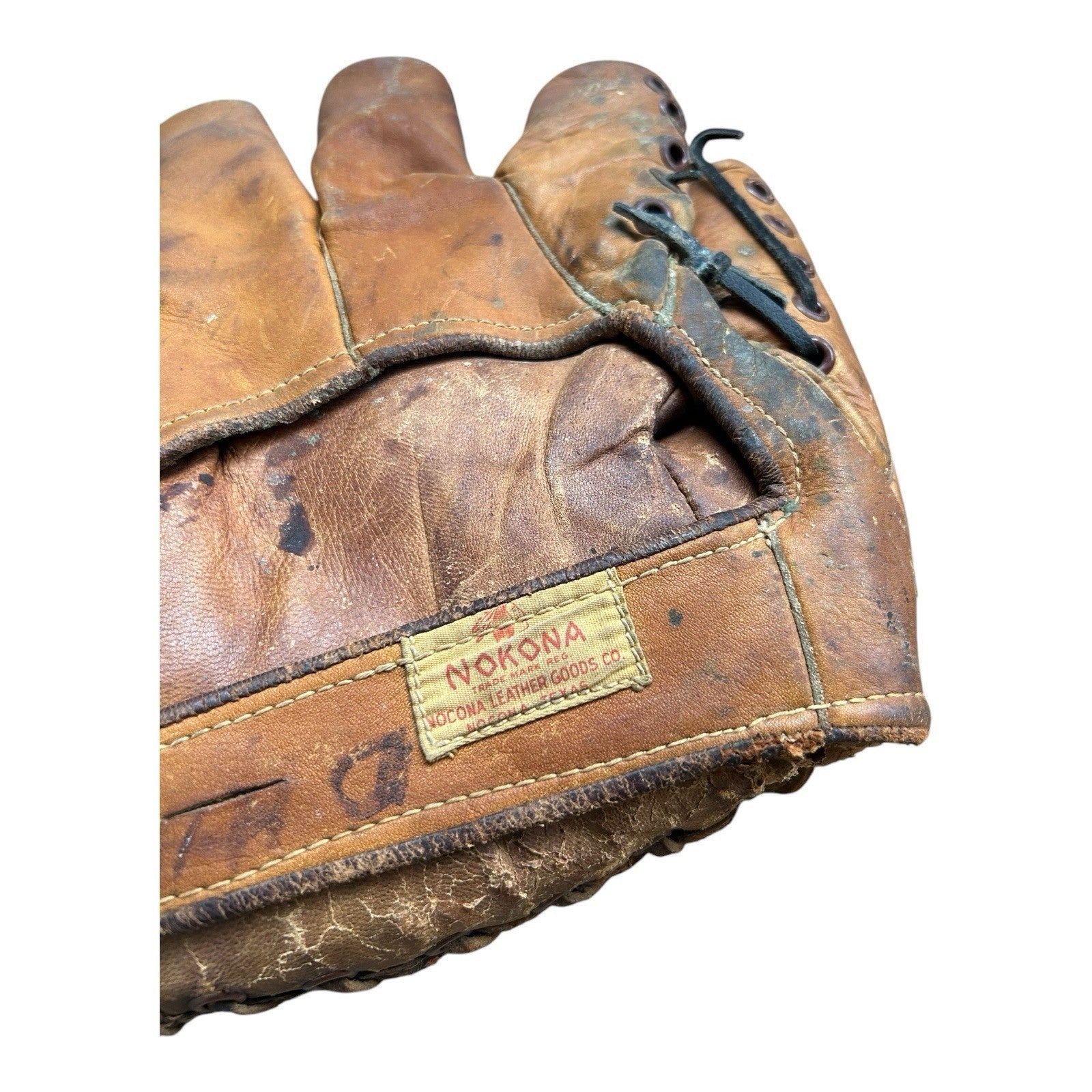 Vintage Nokona G18 Baseball Glove – Larry Gilbert Model