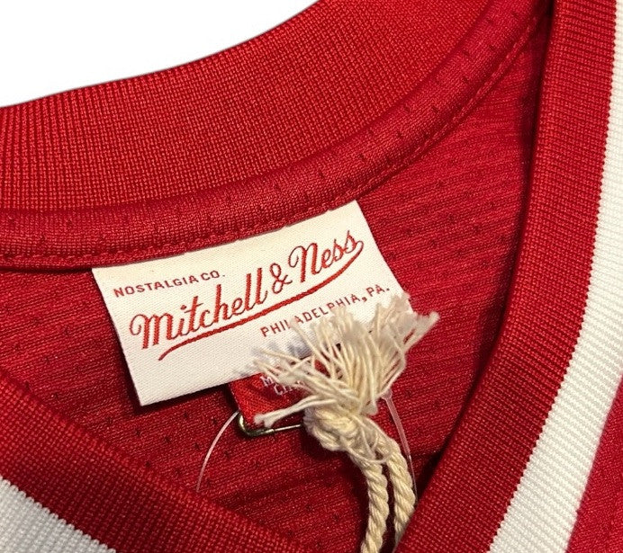 Allen Iverson Mitchell Ness Rookie 96 97 Sixers Jersey 48 XL 