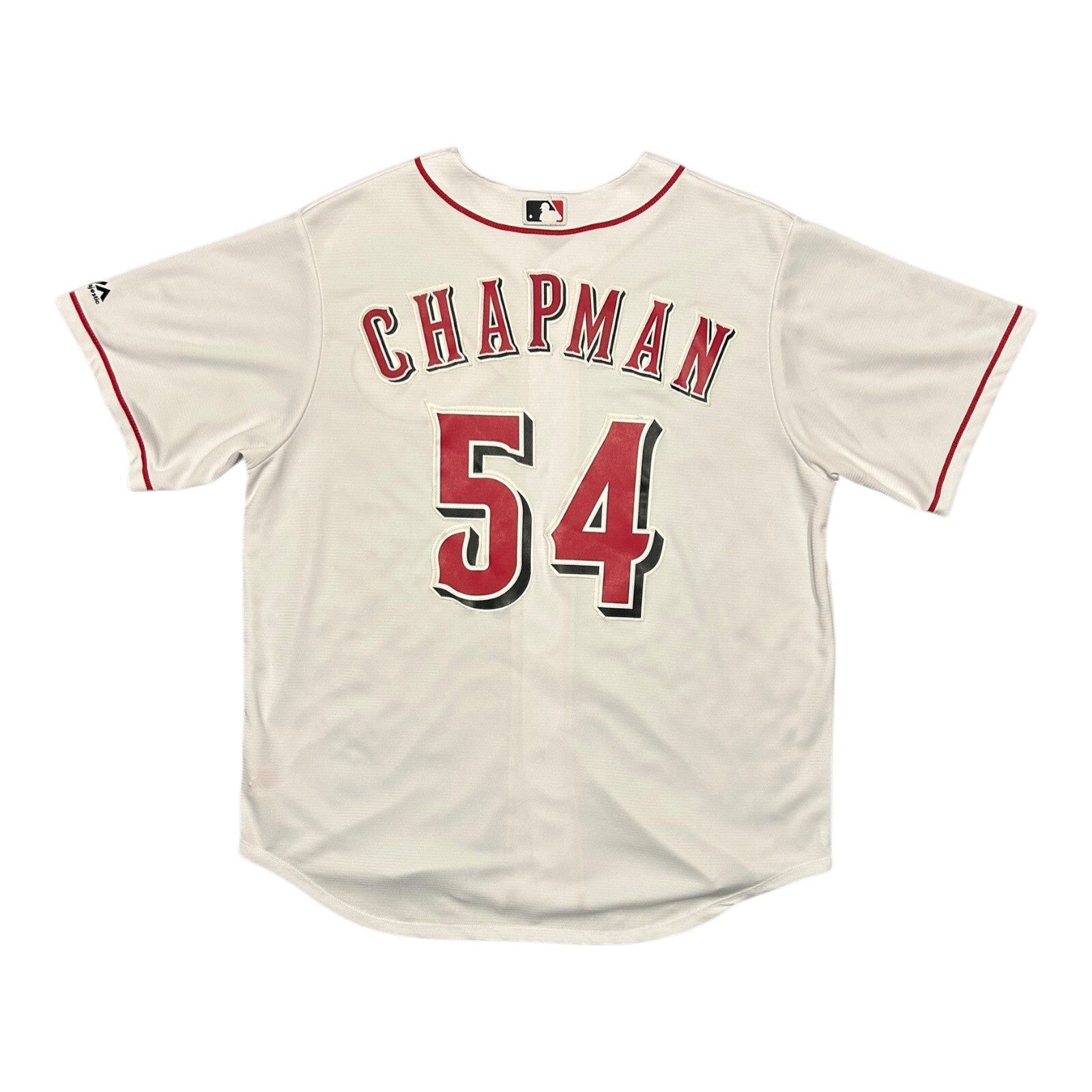 Aroldis Chapman #54 Cincinnati Reds Baseball Jersey Majestic XL Stitched