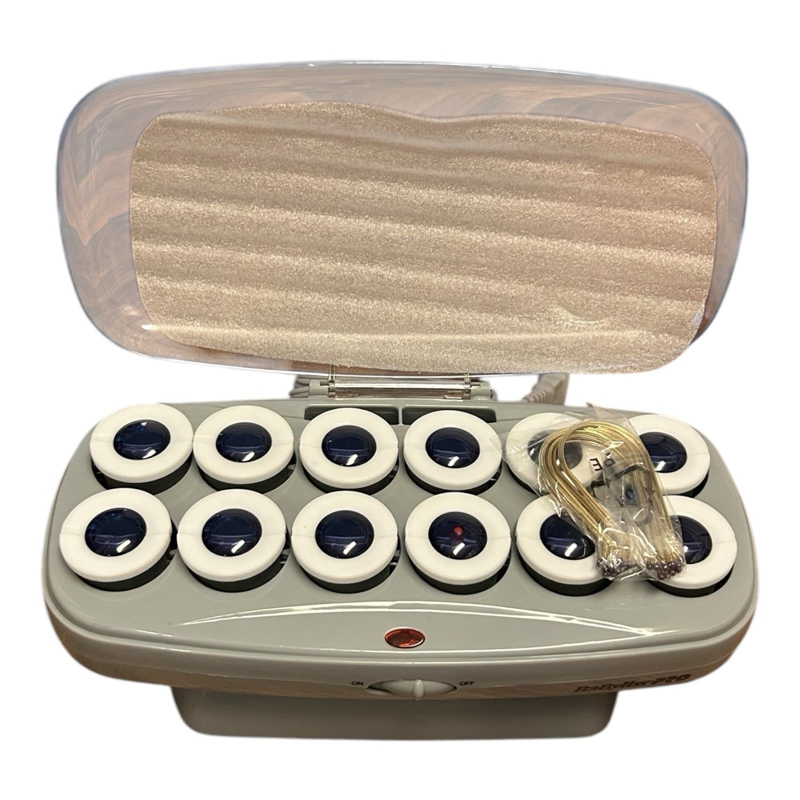 Babyliss Curlers Hot Roller Pro – Ceramic Hair Setter with Infrared Heat, BABCHV15

