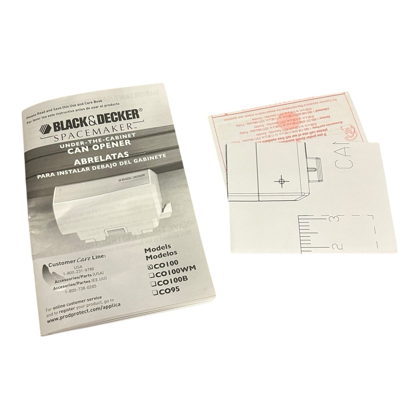 Black & Decker C0100 Spacemaker Under Cabinet Can Opener 