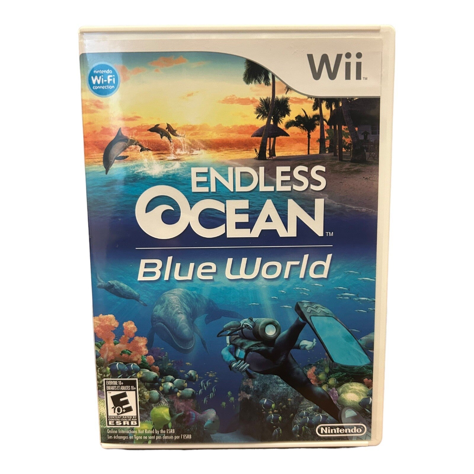 Endless Ocean Blue World Nintendo Wii 2010 CIB


