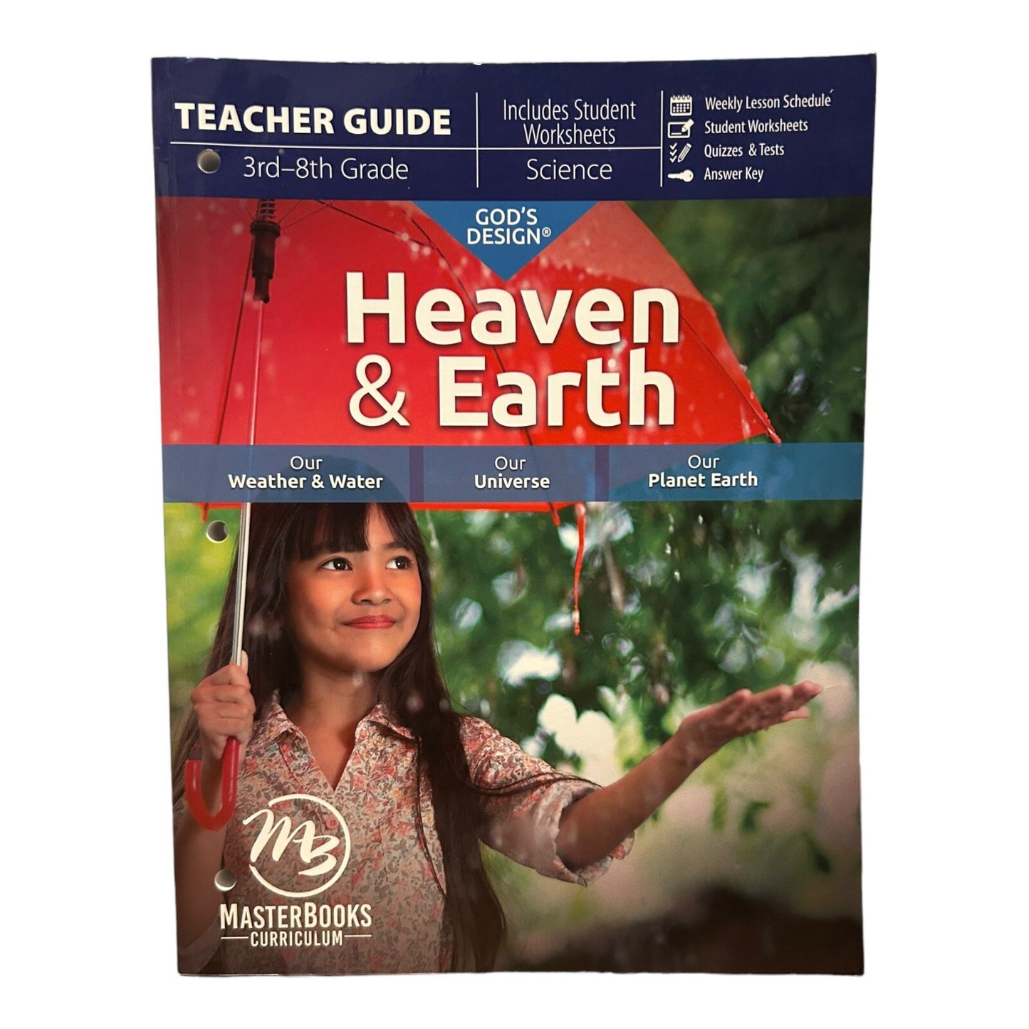 God’s Design for Heaven and Earth Master Books Curriculum Teacher Guide

