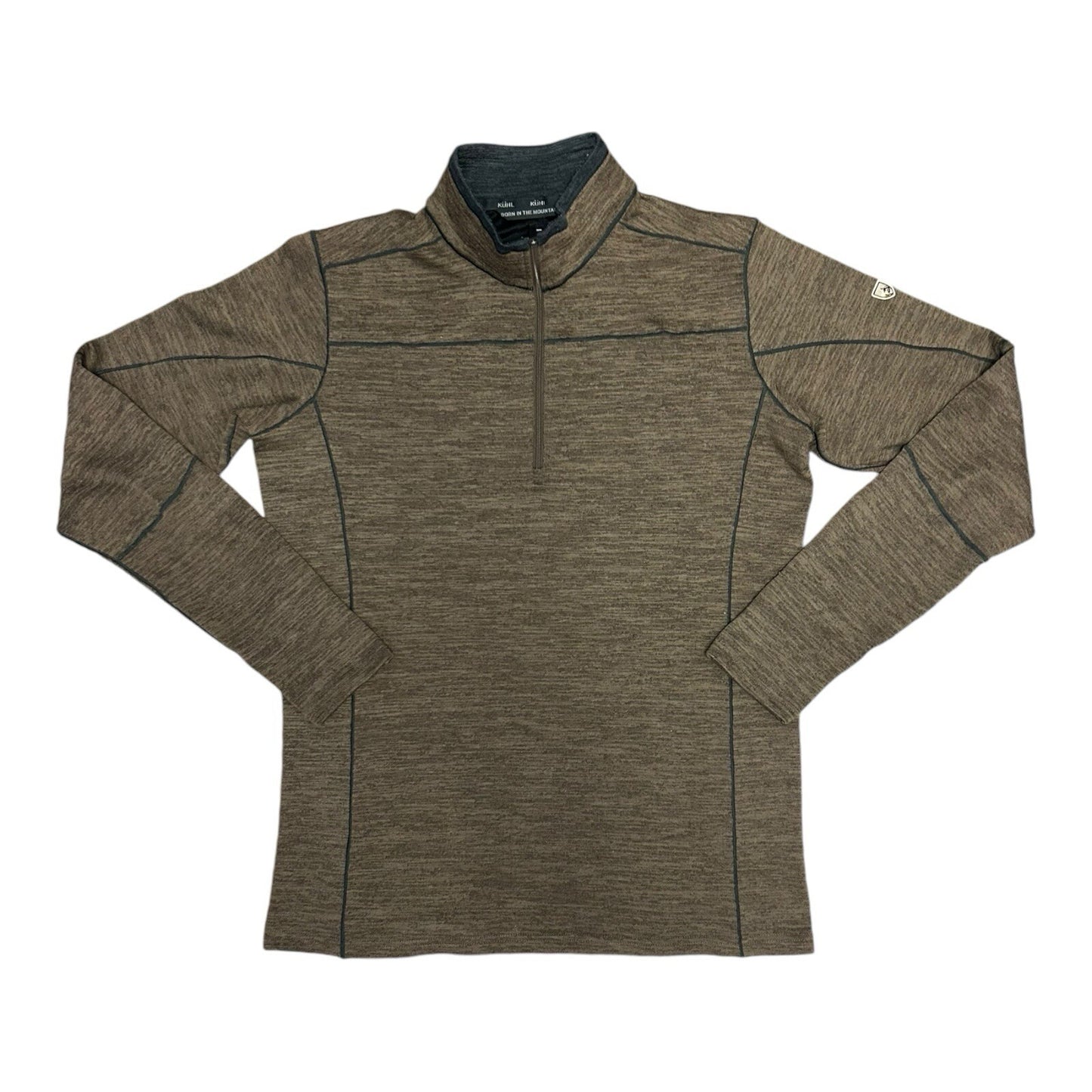 Kuhl 1/4 Zip Pullover Size Small Brown

