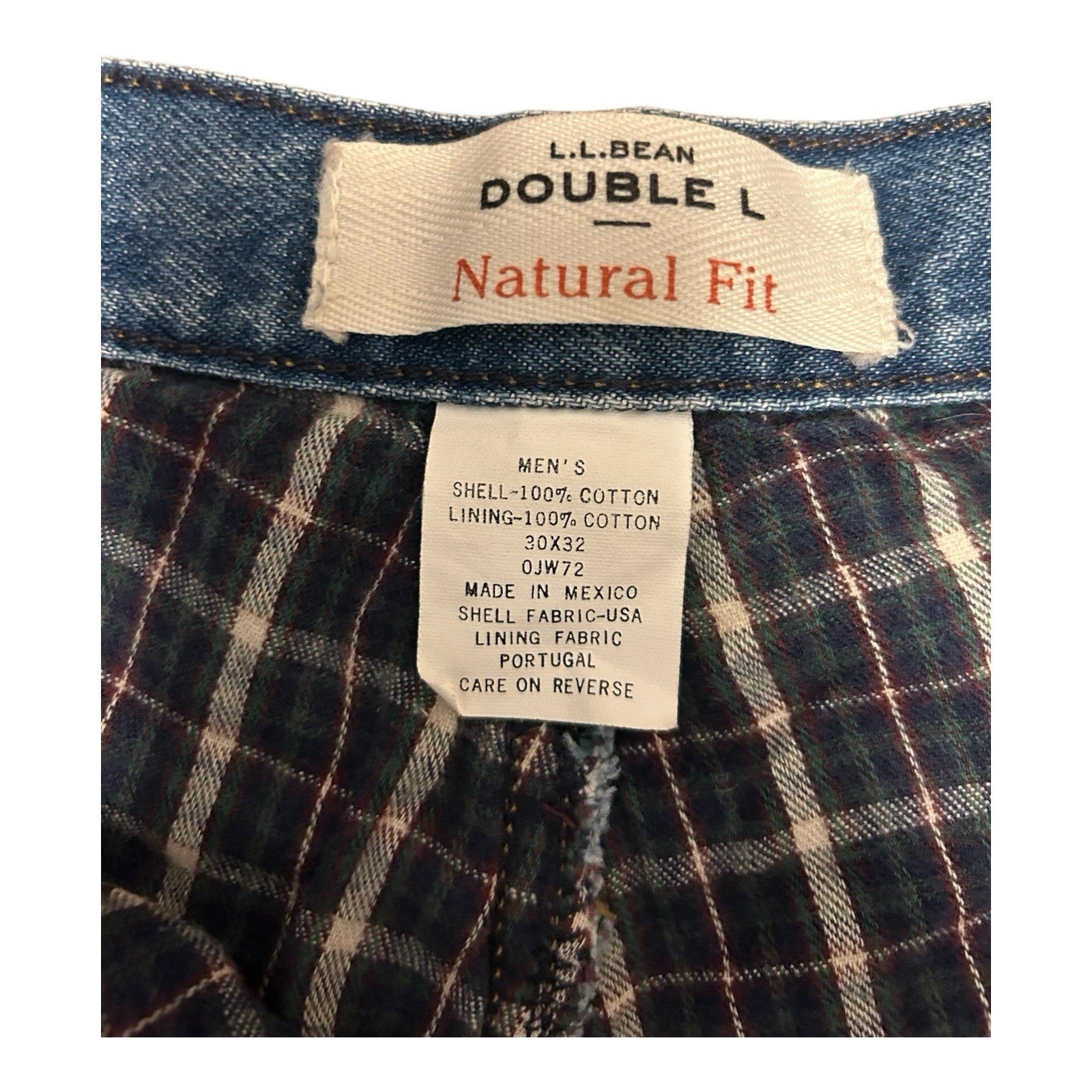 LL Bean Double L Vintage Natural Fit Jeans 