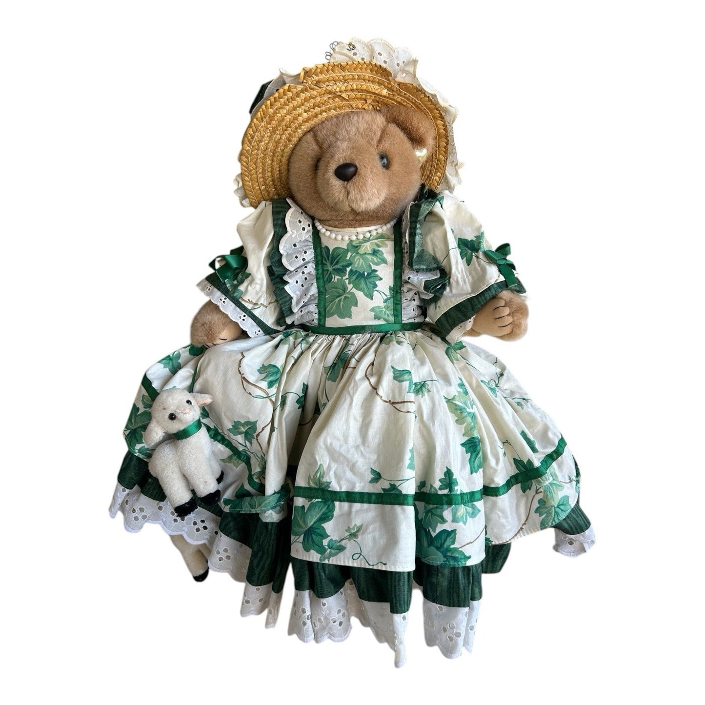 Lot of 3 Vintage Bearly People Dolls