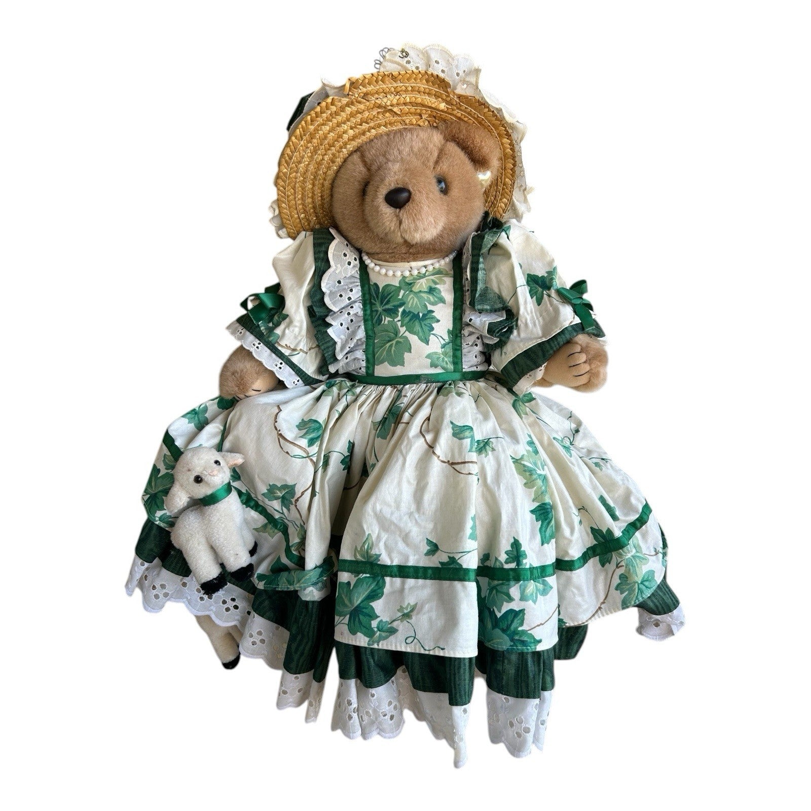 Lot of 3 Vintage Bearly People Dolls