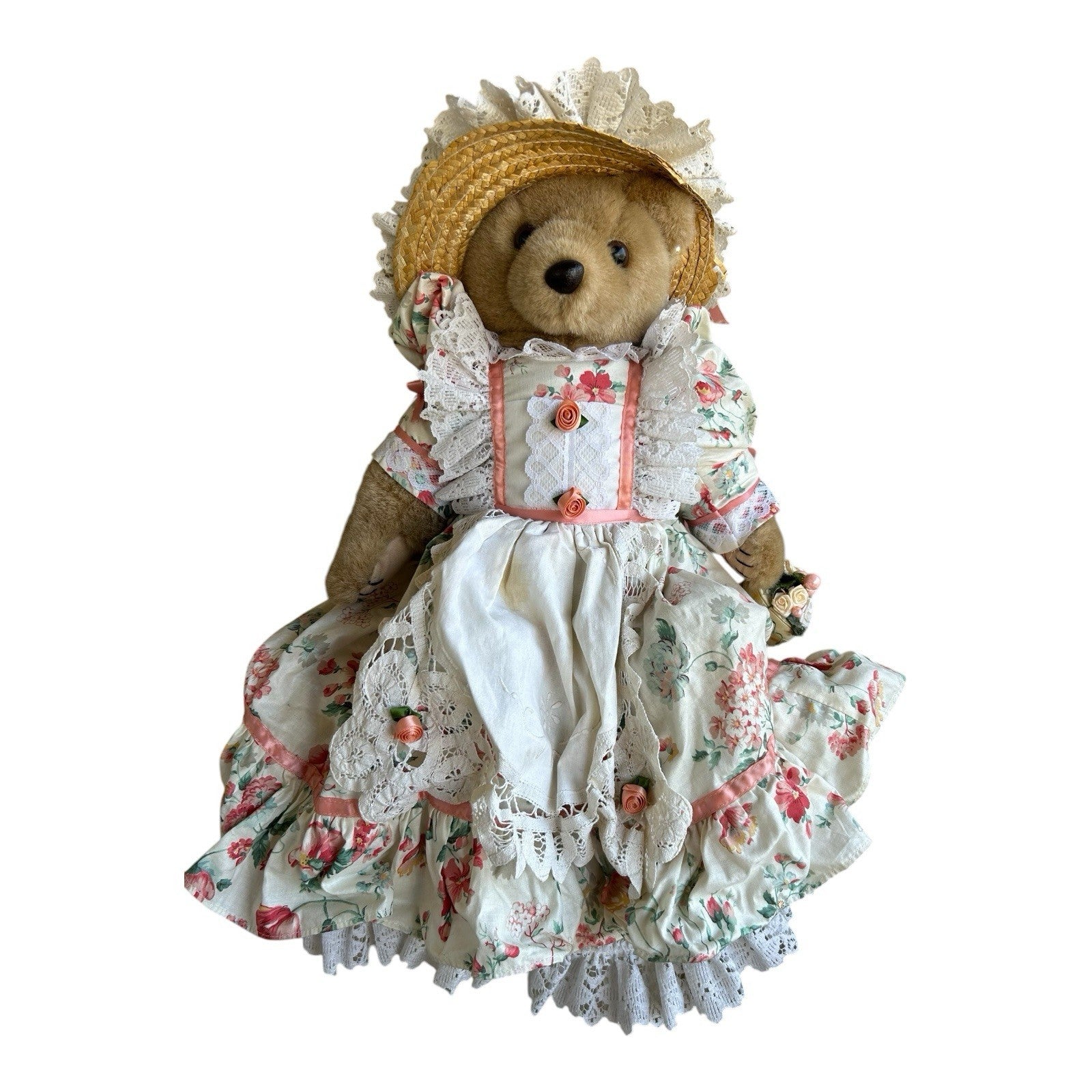 Lot of 3 Vintage Bearly People Dolls