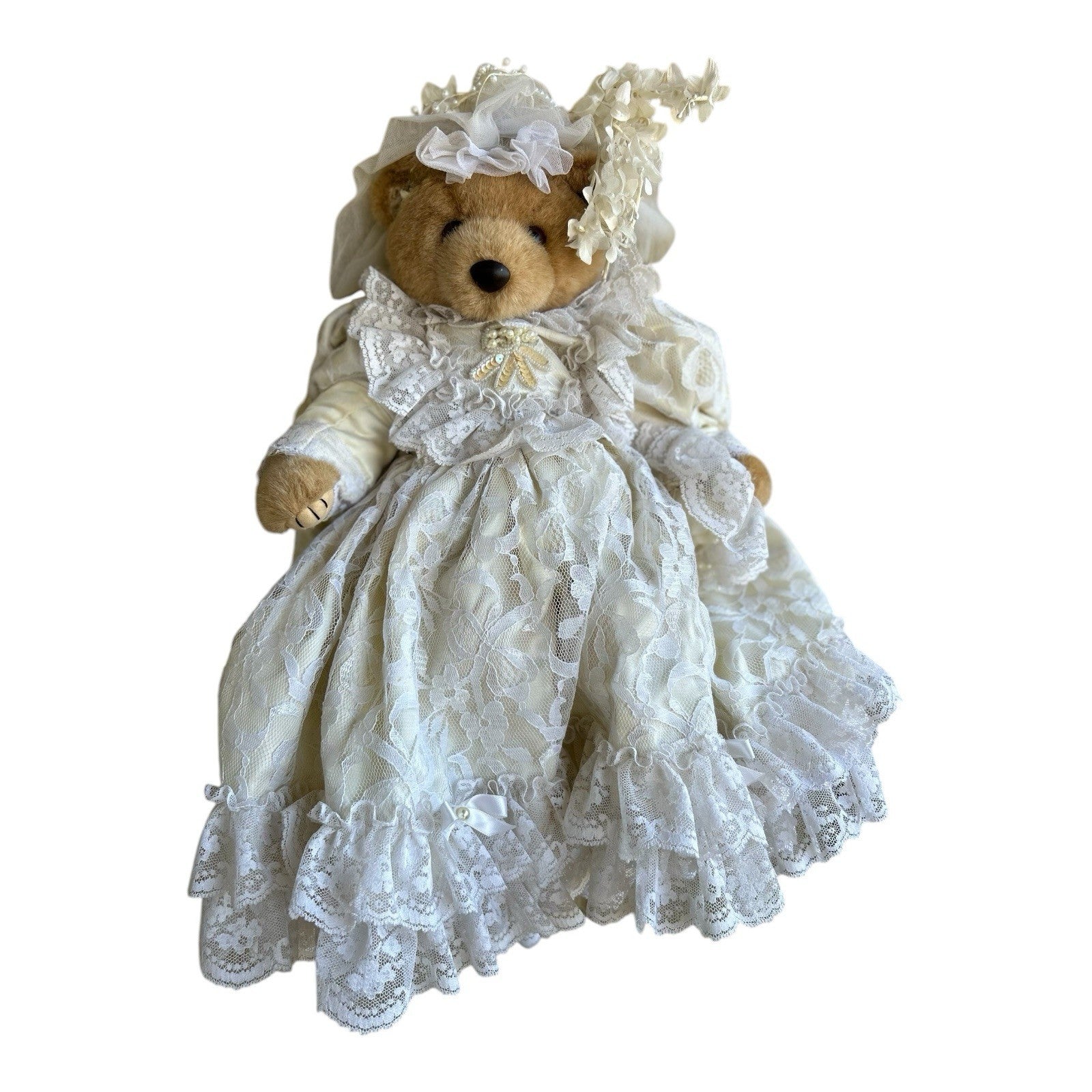 Lot of 3 Vintage Bearly People Dolls