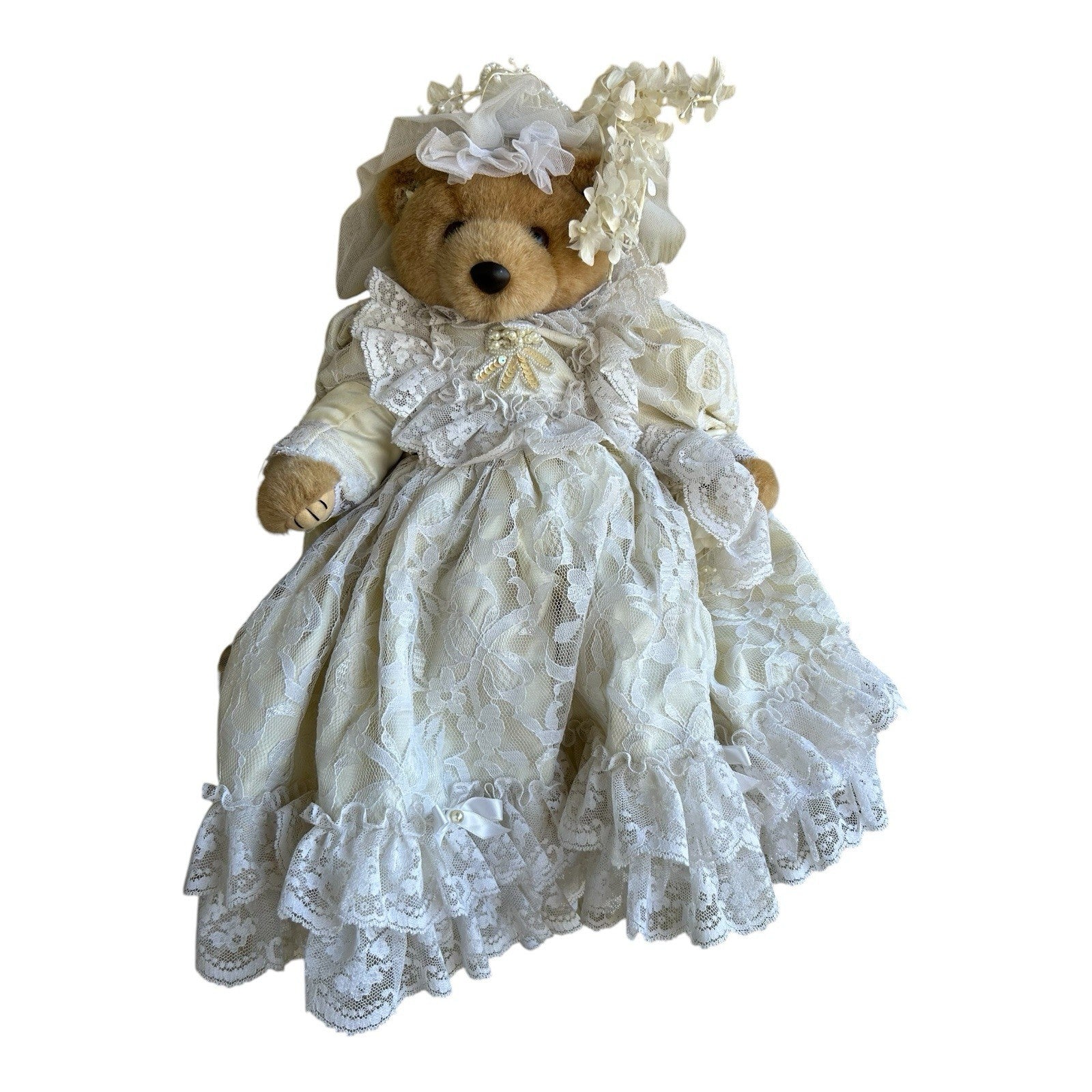 Lot of 3 Vintage Bearly People Dolls
