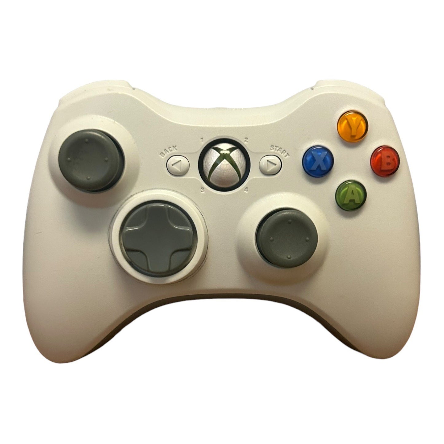 Microsoft Xbox 360 White Wireless Controller OEM

