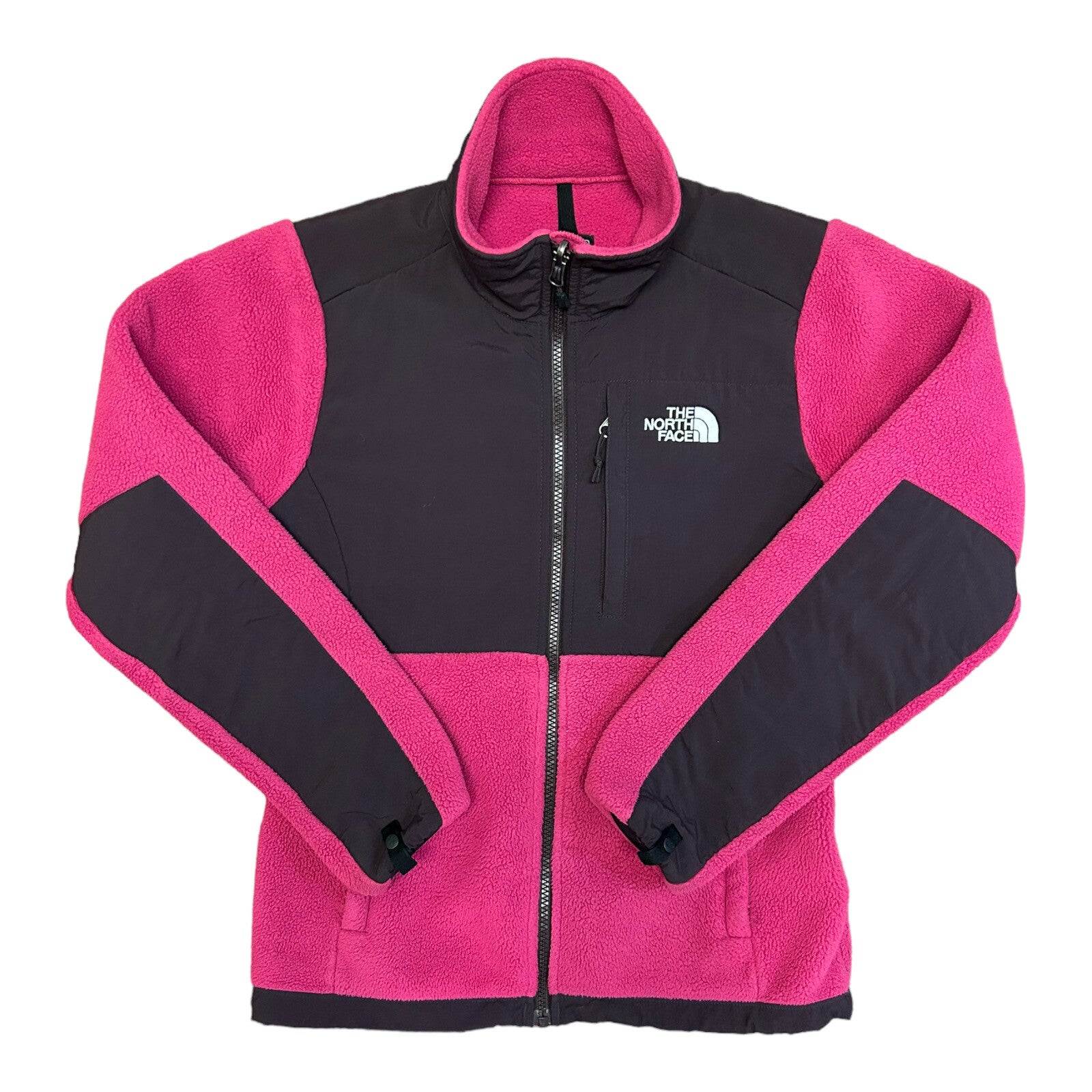 North Face Denali Jacket XS Raspberry Fleece Full Zip Polartec

