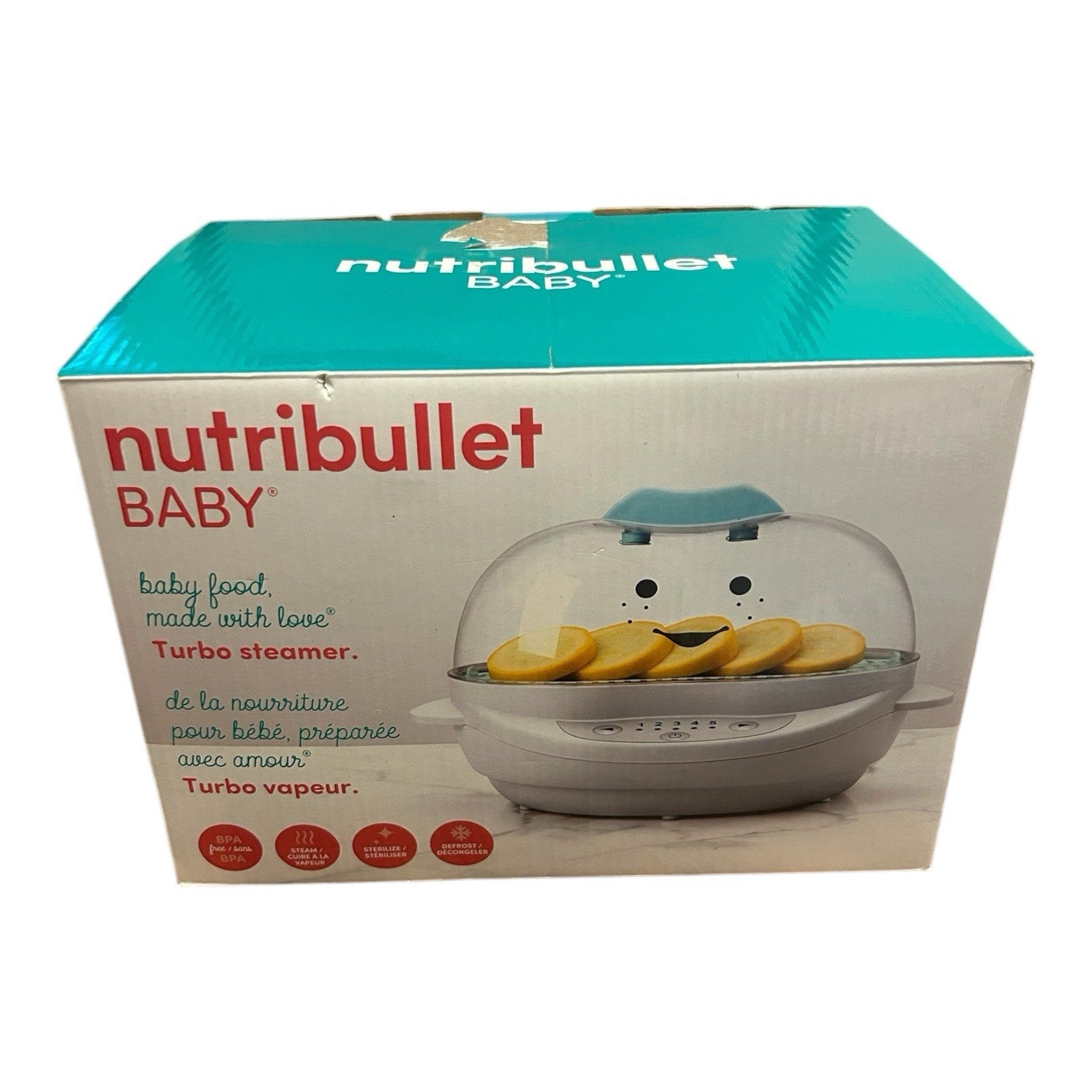 Nutribullet Baby Turbo Steamer – Multi-Use 5