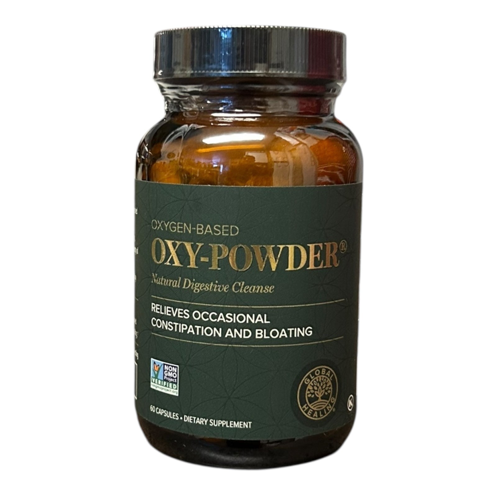 Oxy-Powder Digestive Cleanse 60 Capsules by Global Healing Center