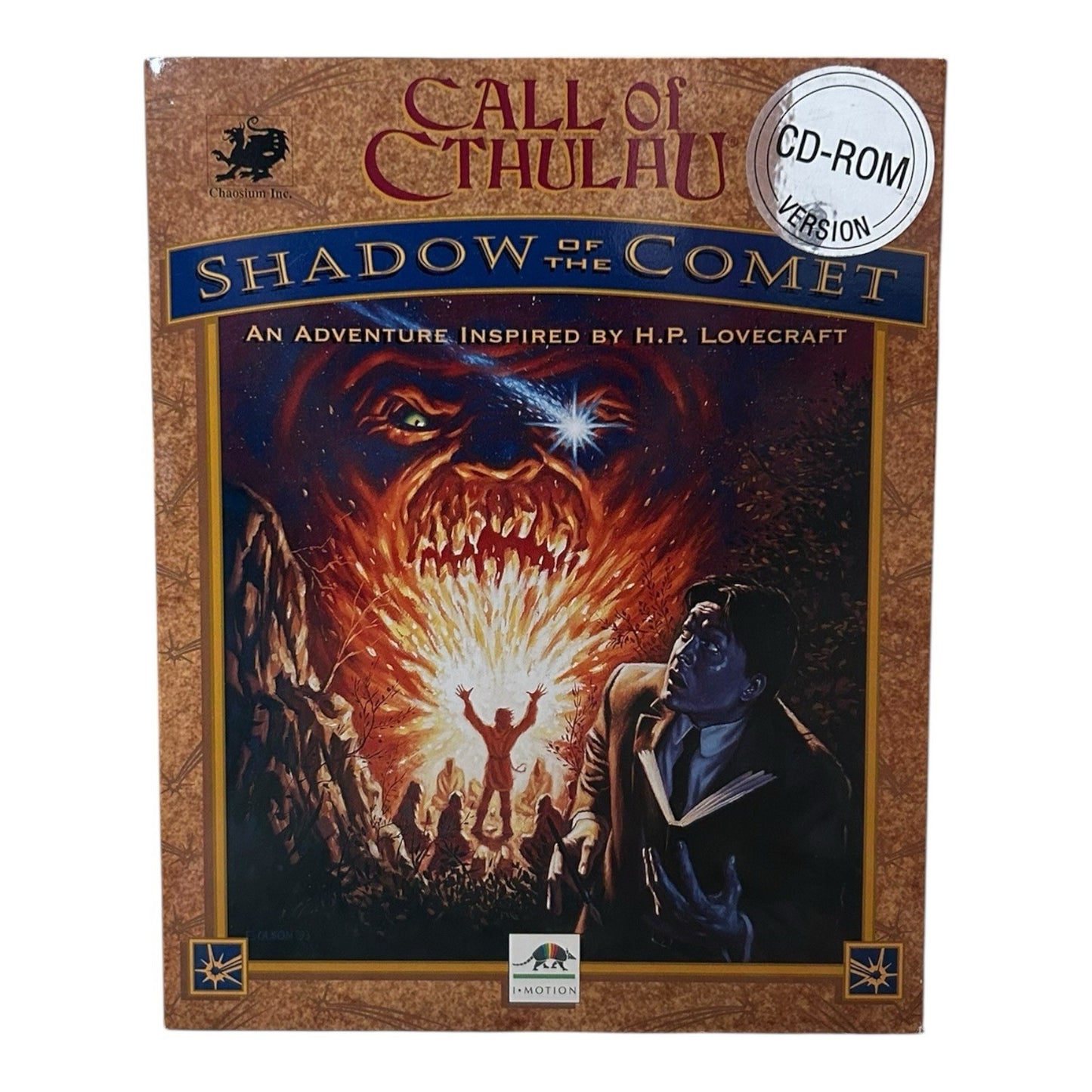 Shadow of the Comet Call of Cthulhu Boxed Computer Game with Guide