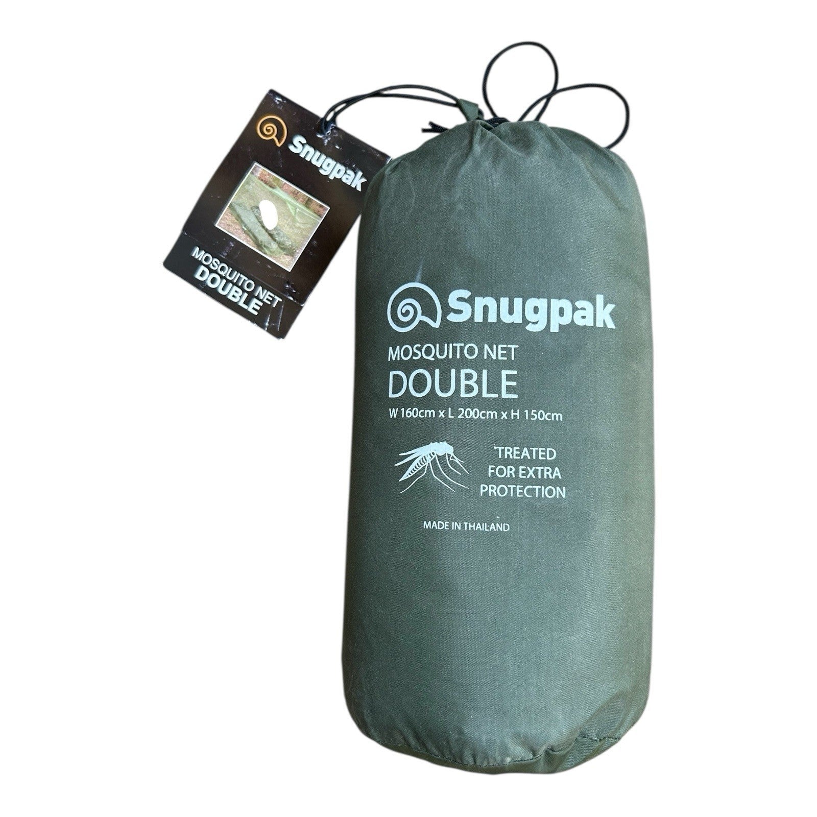 Snugpak Double Mosquito Net 63” X 79” X 59”